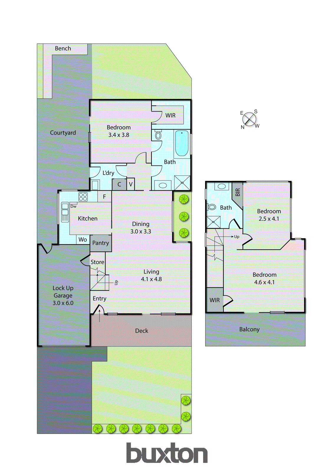 1/32 Parkers Road, Parkdale VIC 3195 - Floorplan
