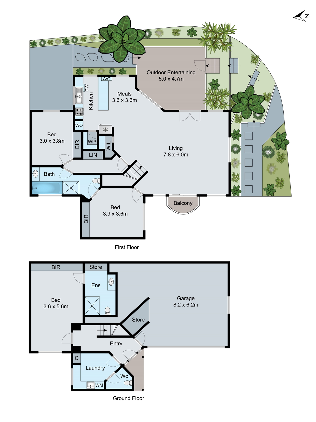 1/32 Queens Park Road, NEWTOWN VIC 3220 - Floorplan