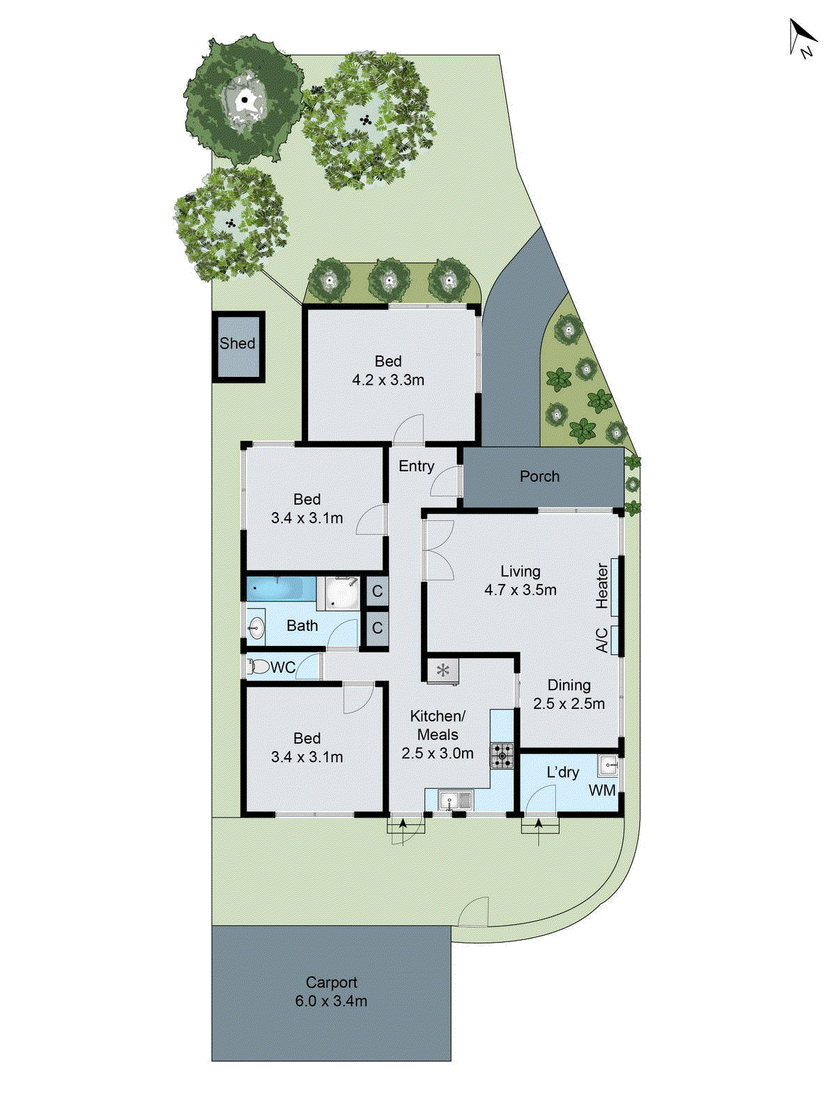 1/32 Strelden Avenue, Oakleigh East VIC 3166 - Floorplan