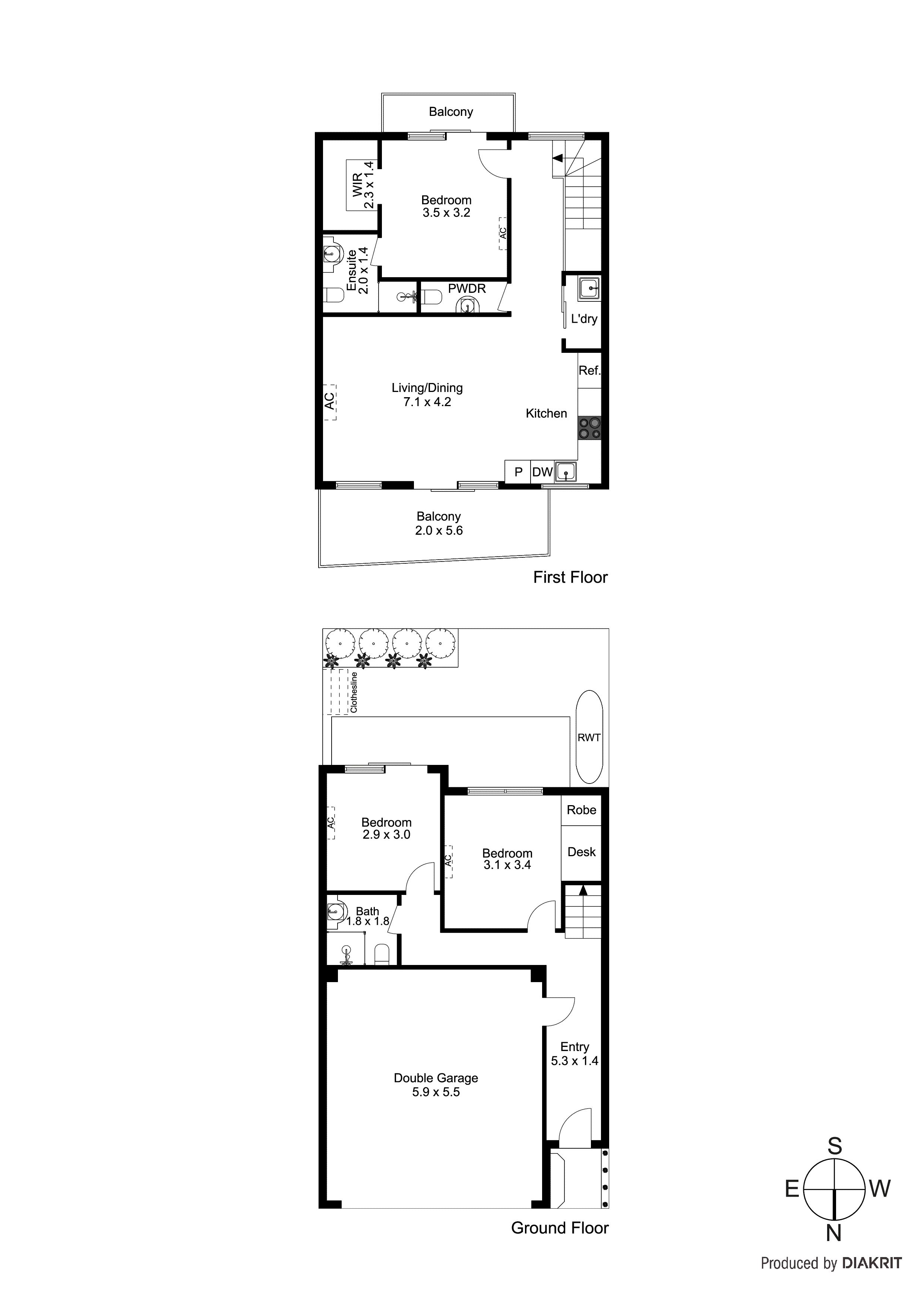 13/200-203 Nepean Highway, Seaford VIC 3198 - Floorplan