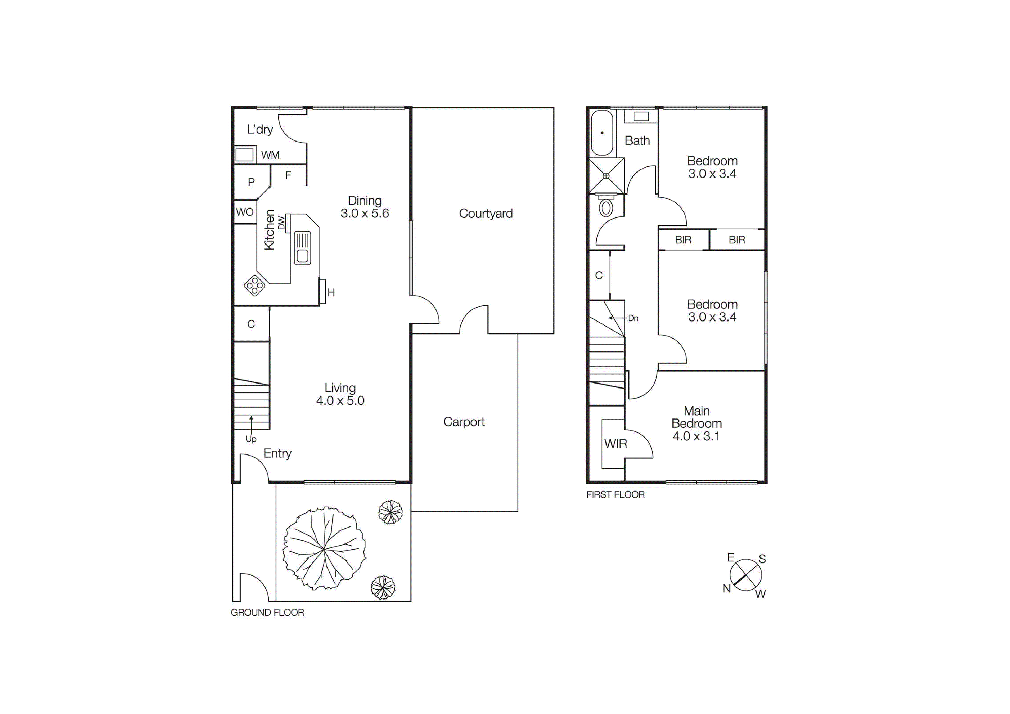 13/201 Graham Street, Port Melbourne VIC 3207 - Floorplan