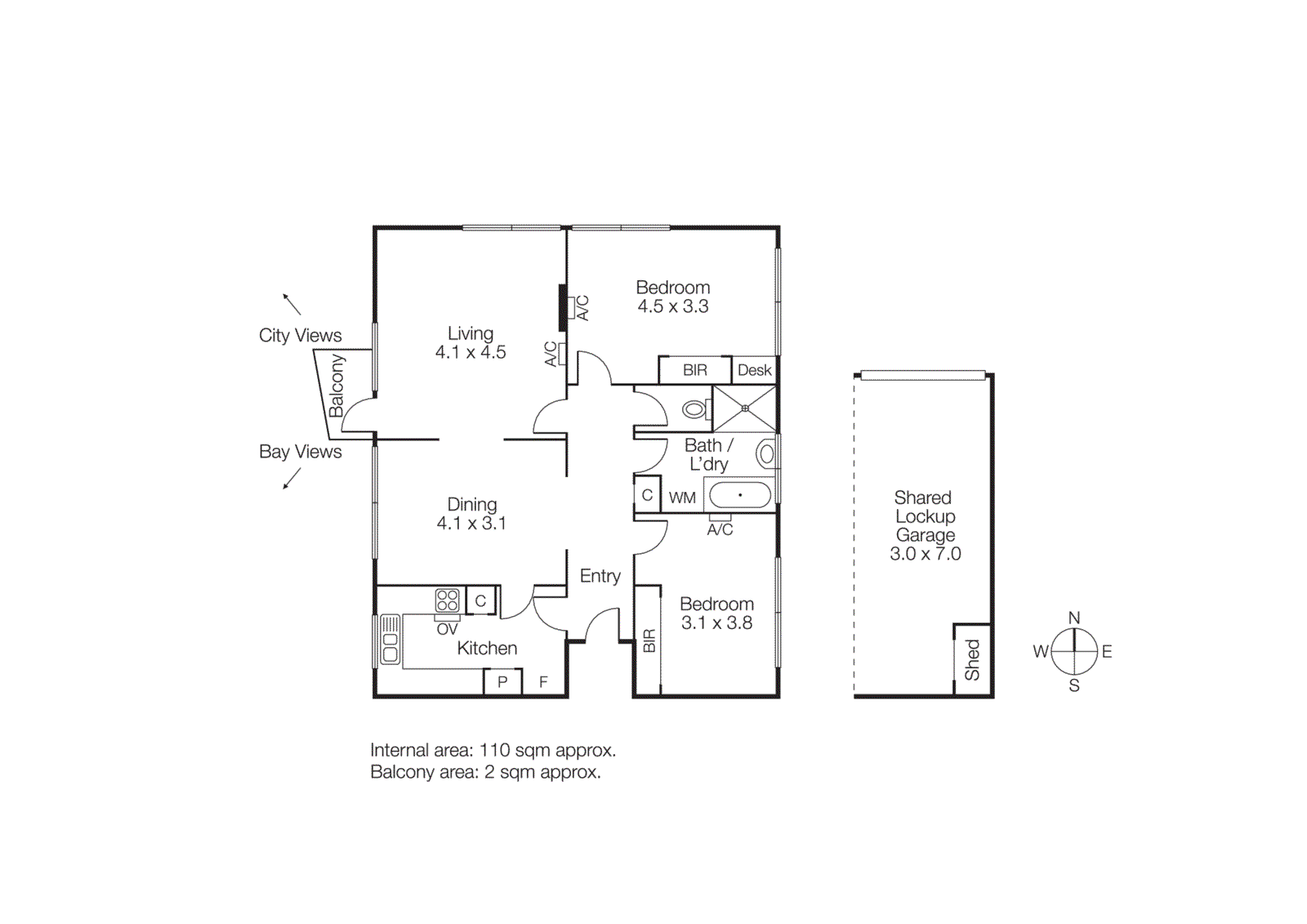 13/203 Alma Road, St Kilda East VIC 3183 - Floorplan