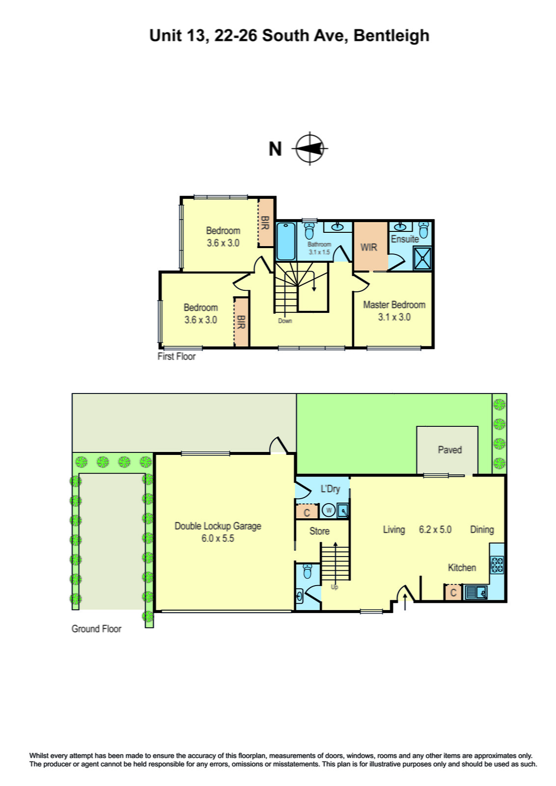 13/22-26 South Avenue, Bentleigh VIC 3204 - Floorplan