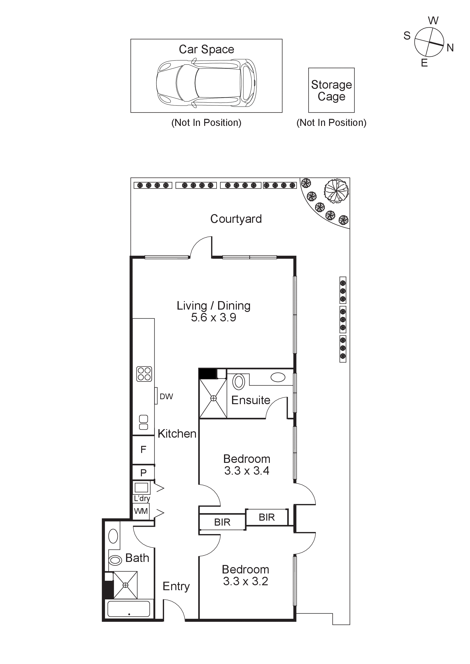 1/323 Jasper Road, Ormond VIC 3204 - Floorplan