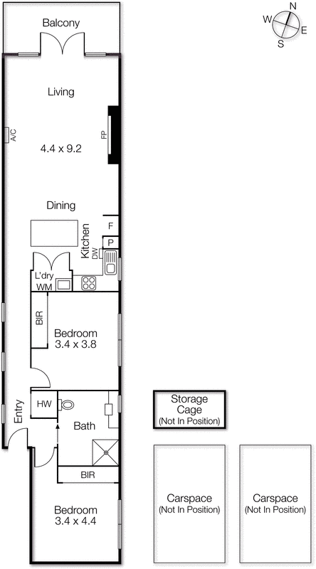13/27 Charnwood Road, St Kilda VIC 3182 - Floorplan