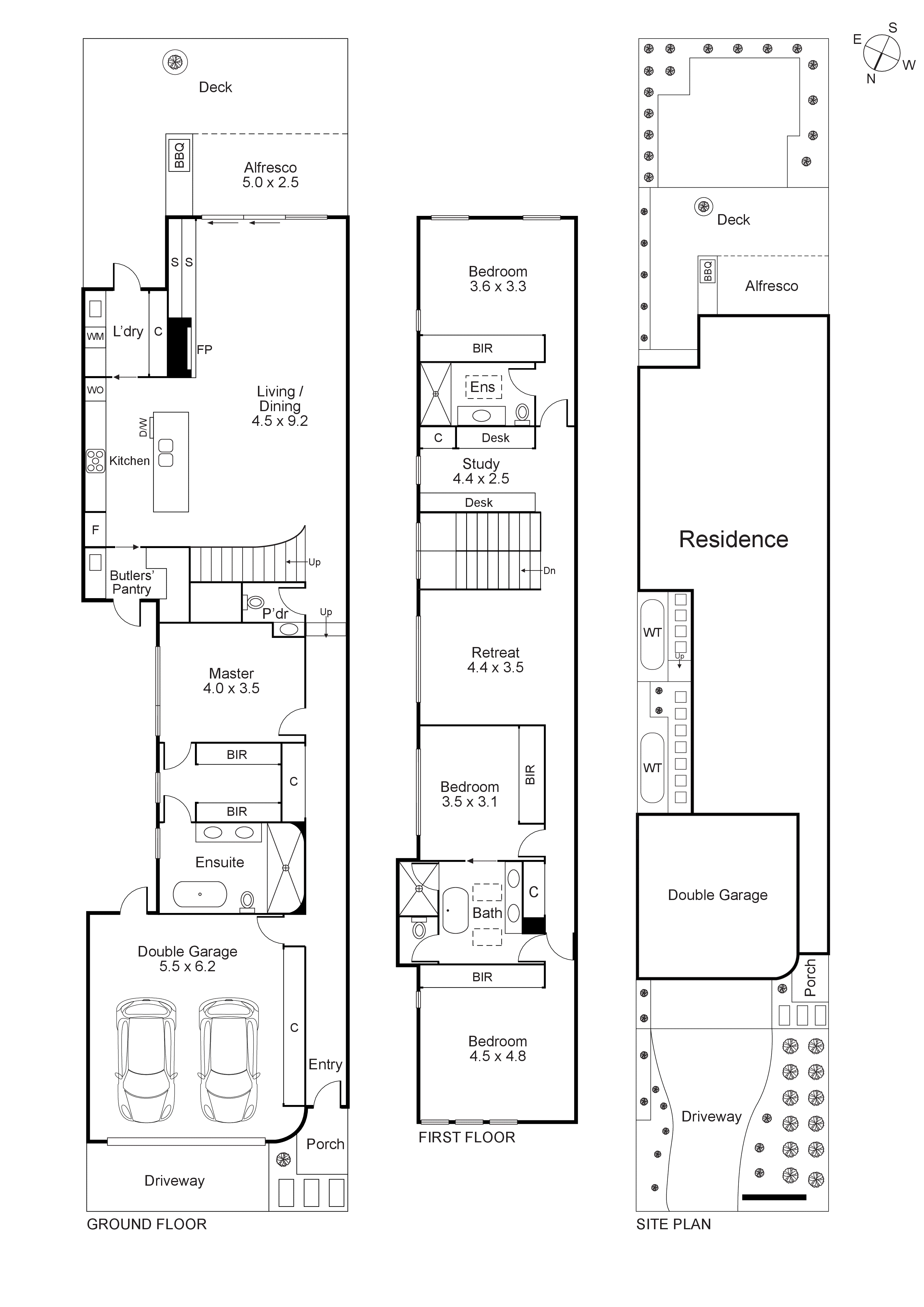 132b Linacre Road, Hampton VIC 3188 - Floorplan