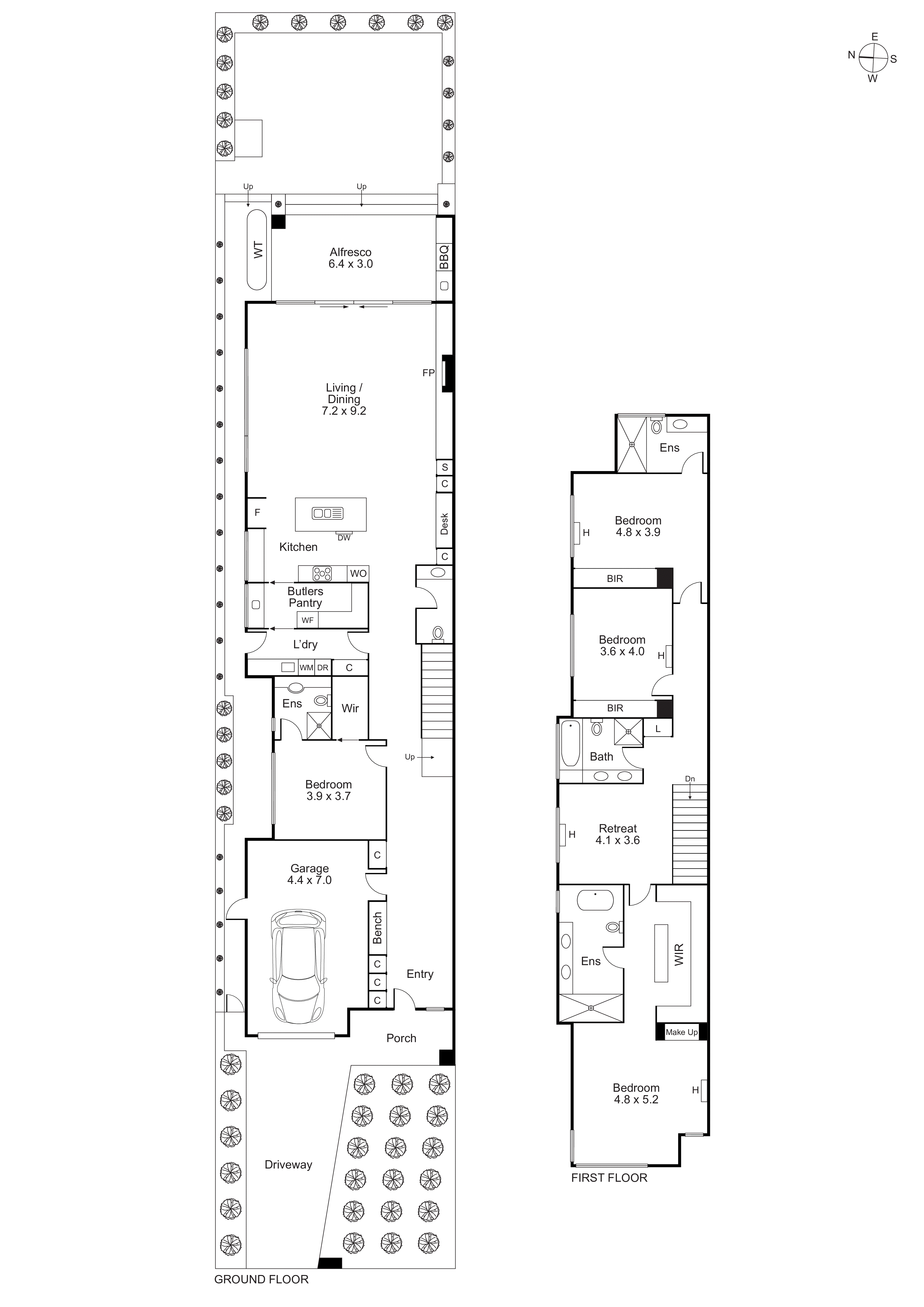 132B Pellatt Street, Beaumaris VIC 3193 - Floorplan
