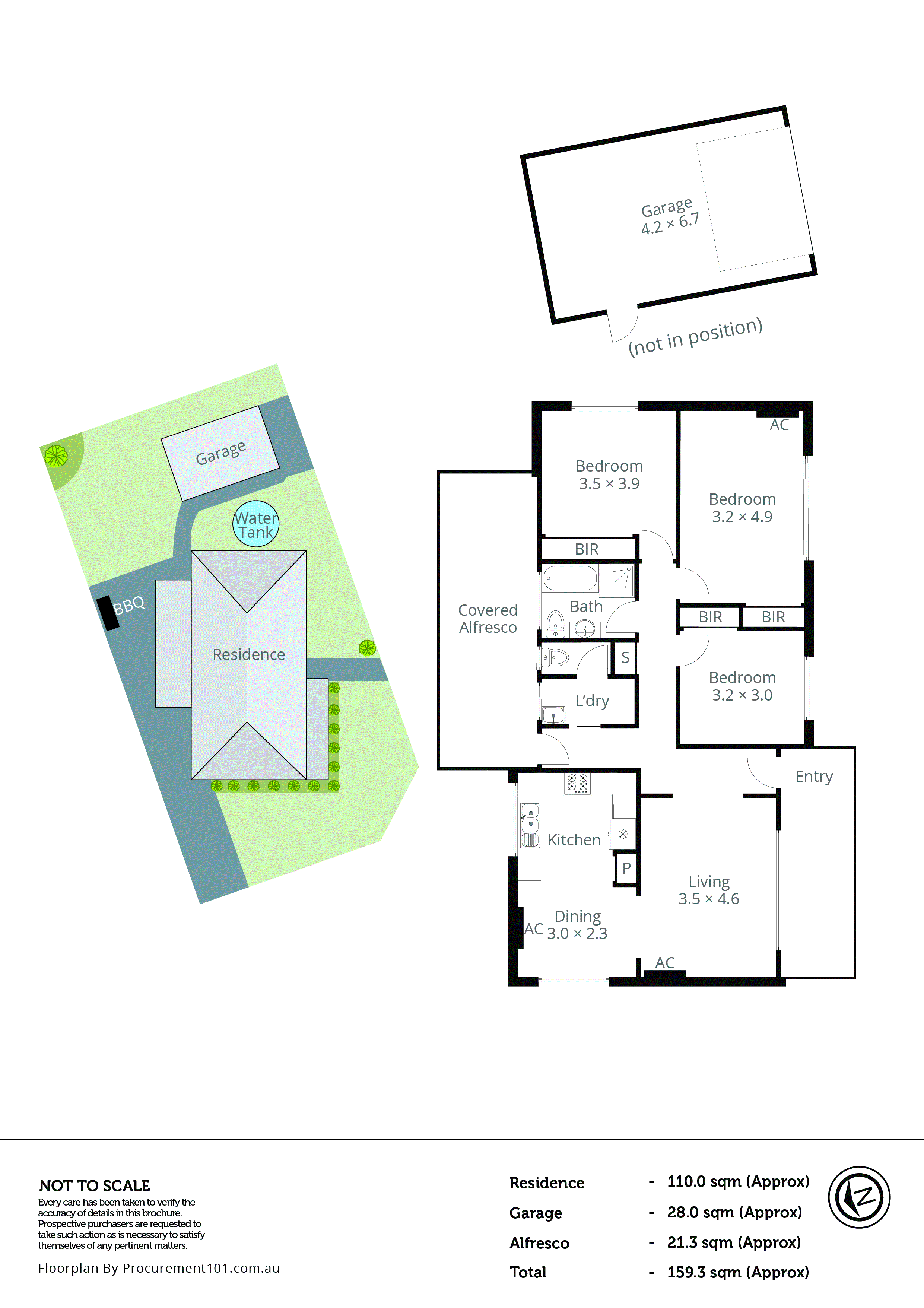 133 Bloomfield Road, Keysborough VIC 3173 - Floorplan