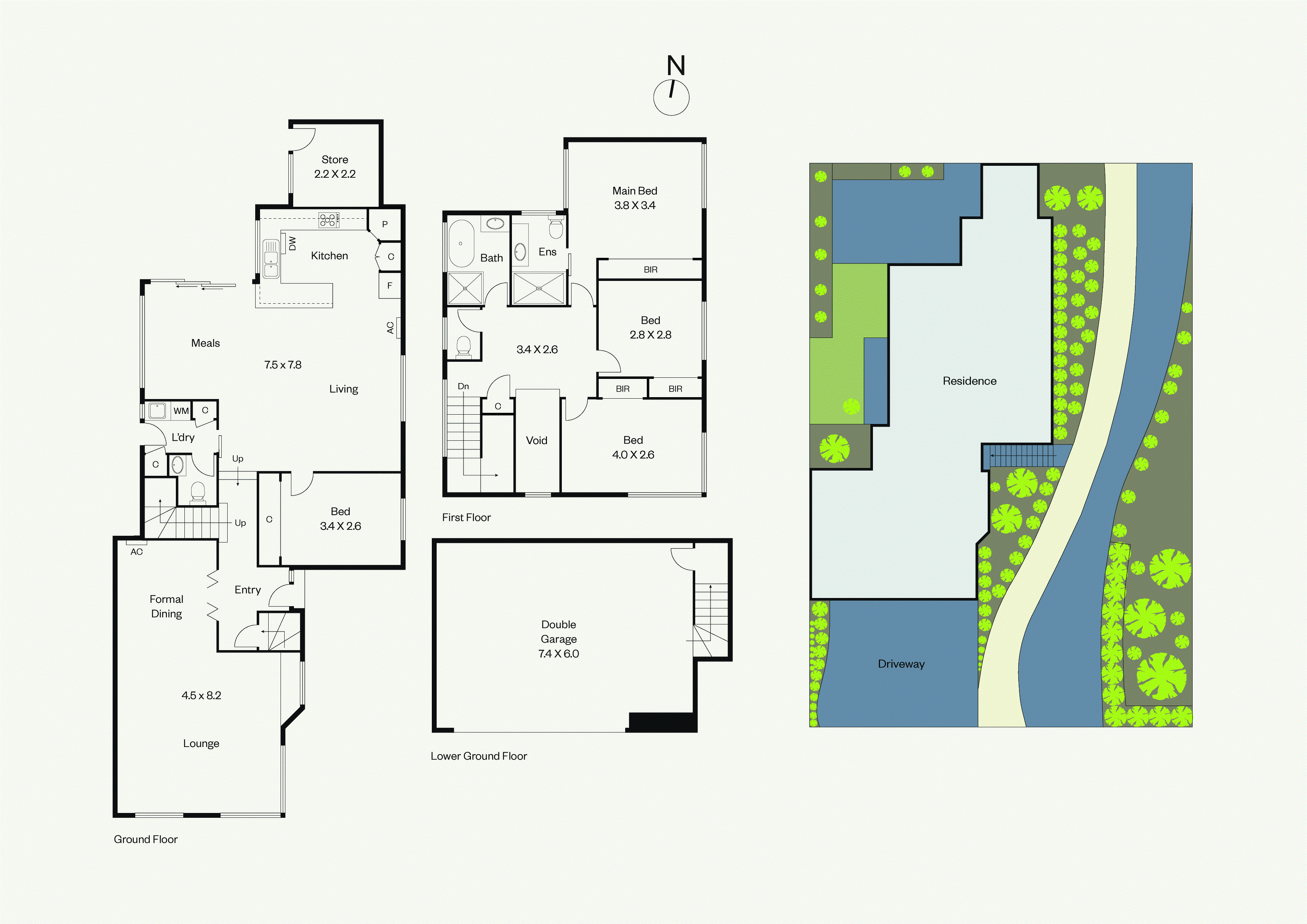 1/33 Collins Street, Mentone VIC 3194 - Floorplan