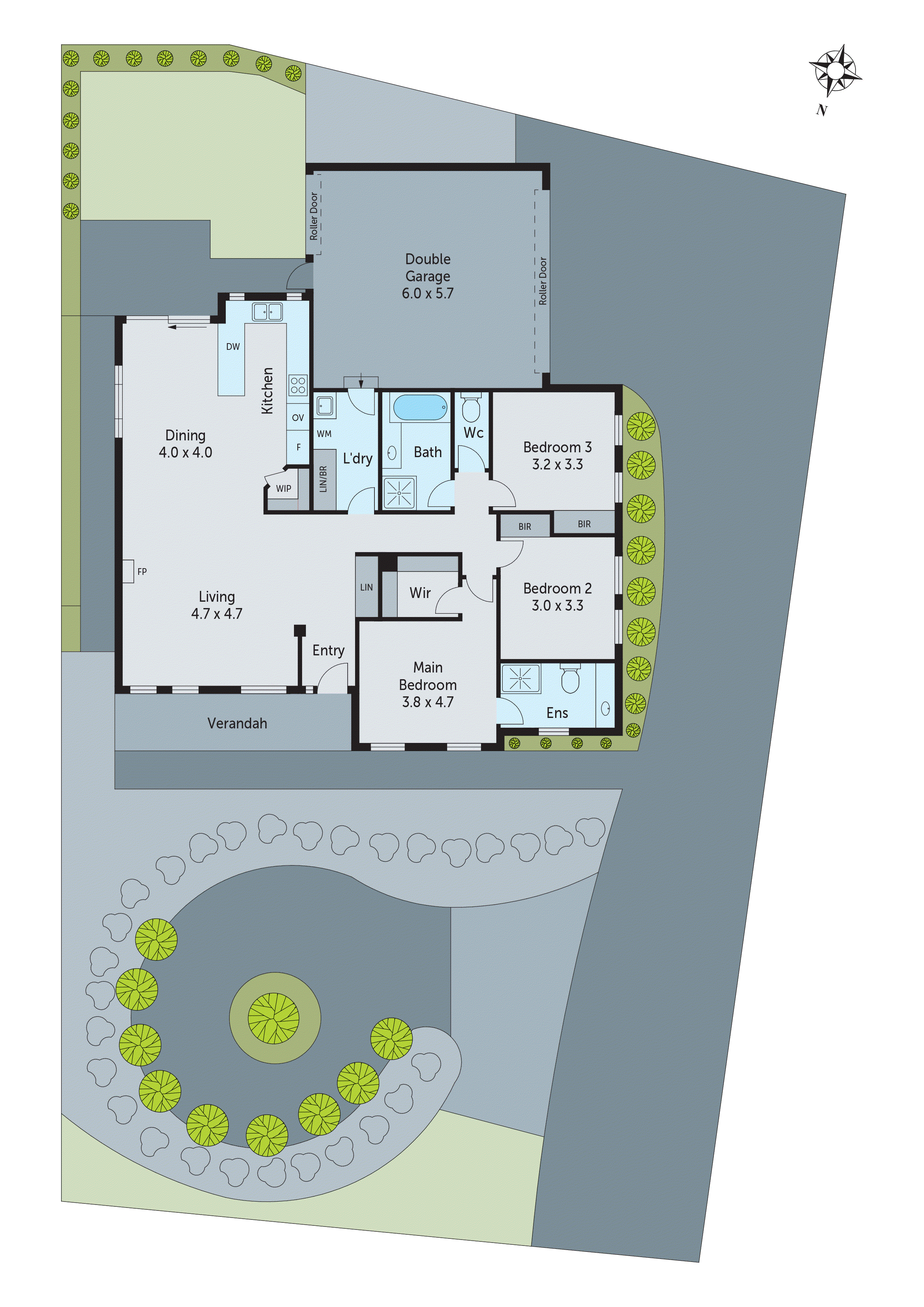 1/33 Meadowvale Drive, Grovedale VIC 3216 - Floorplan