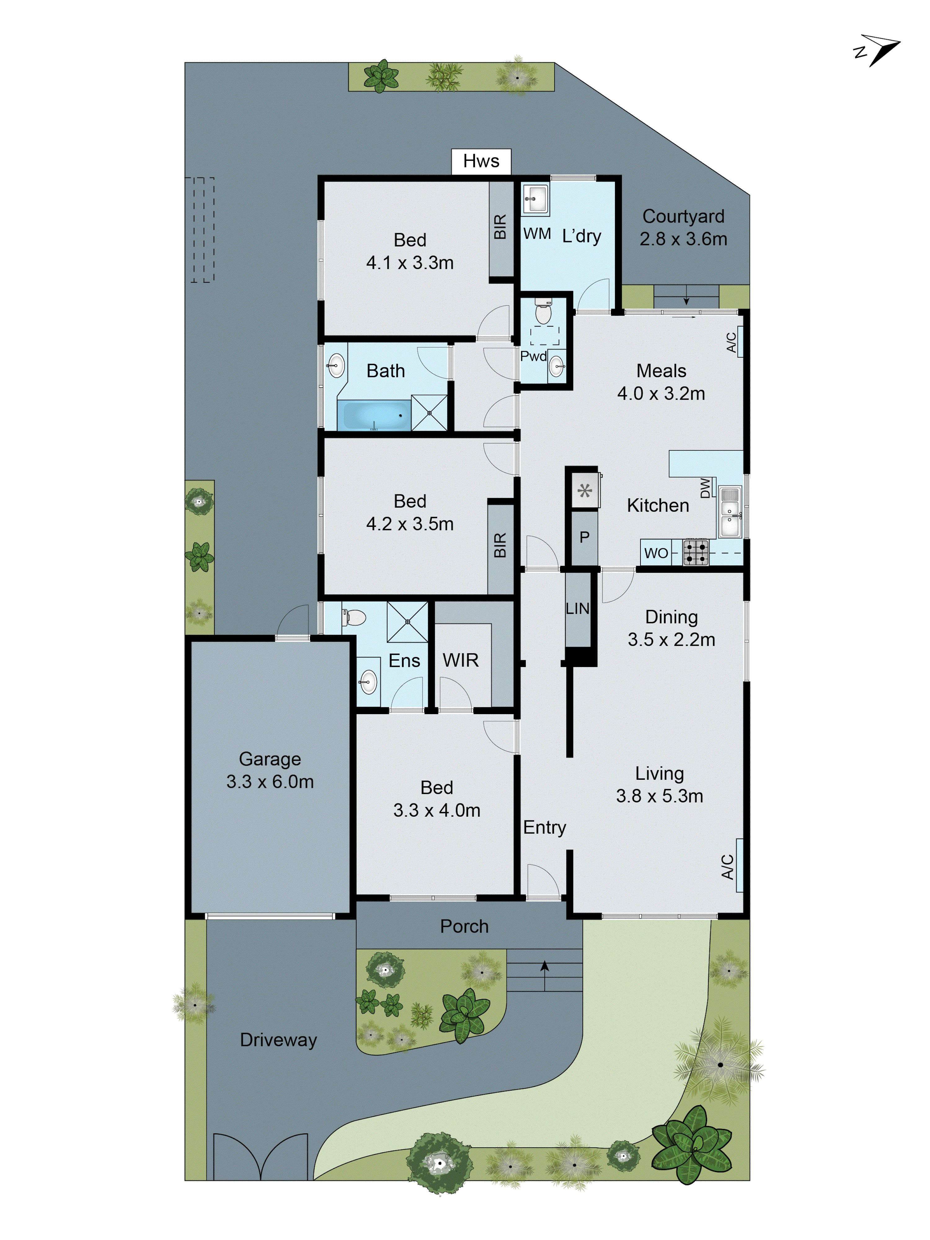 1/33 Mimosa Road, Carnegie VIC 3163 - Floorplan