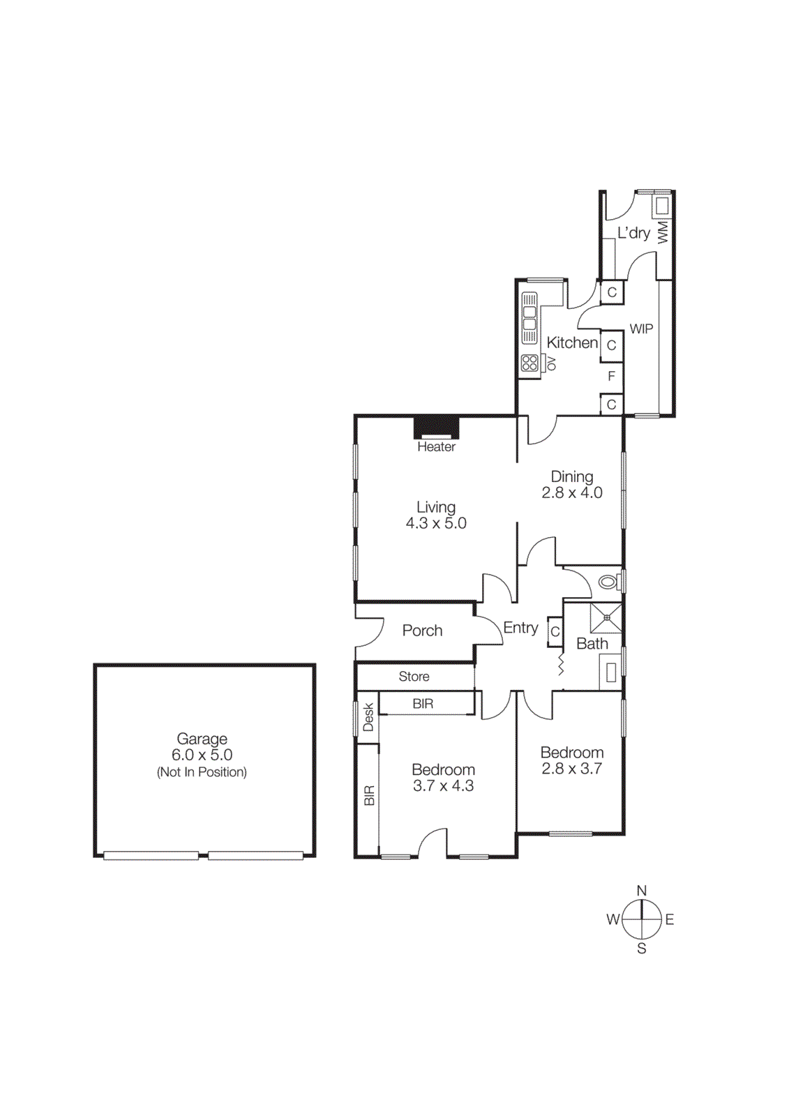 1/33 North Road, Brighton VIC 3186 - Floorplan