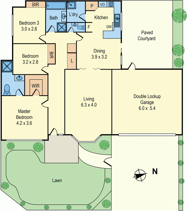 1/33 Parkers Road, PARKDALE VIC 3195 - Floorplan