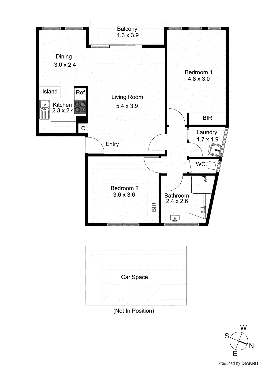 13/310 Beach Road, Black Rock VIC 3193 - Floorplan