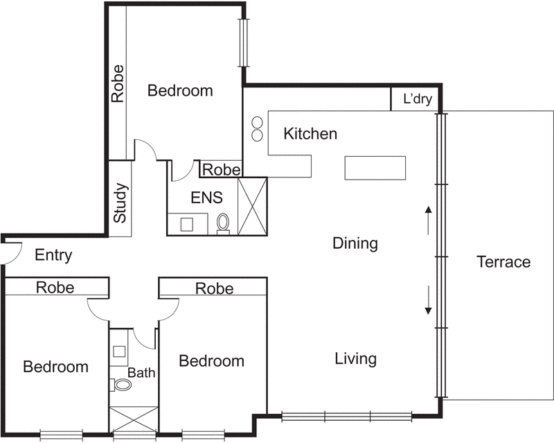 13/336 Neerim Road, Carnegie VIC 3163 - Floorplan