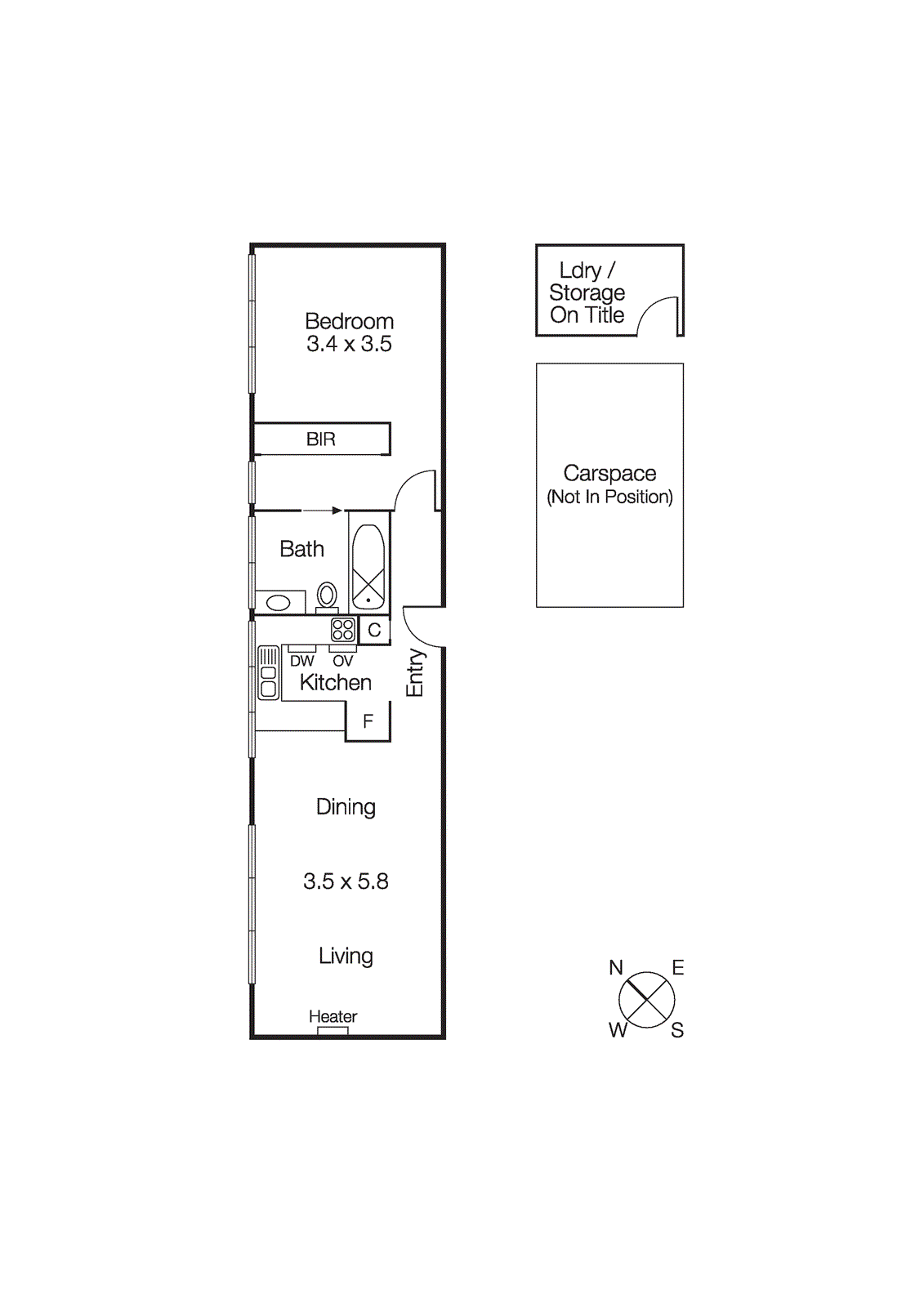 13/343 Beaconsfield Parade, St Kilda West VIC 3182 - Floorplan