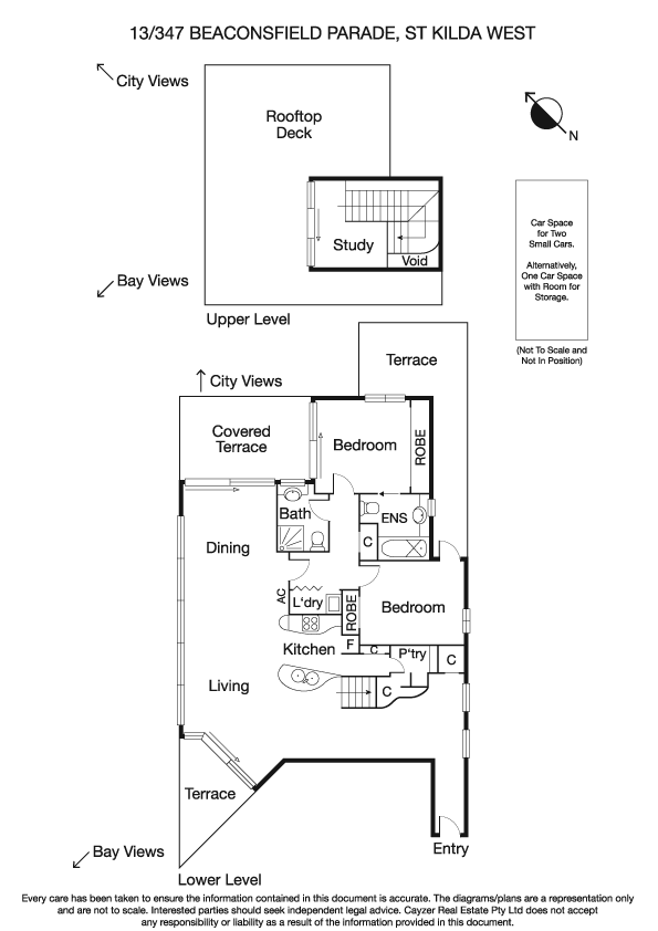 13/347 Beaconsfield Parade, ST KILDA WEST VIC 3182 - Floorplan