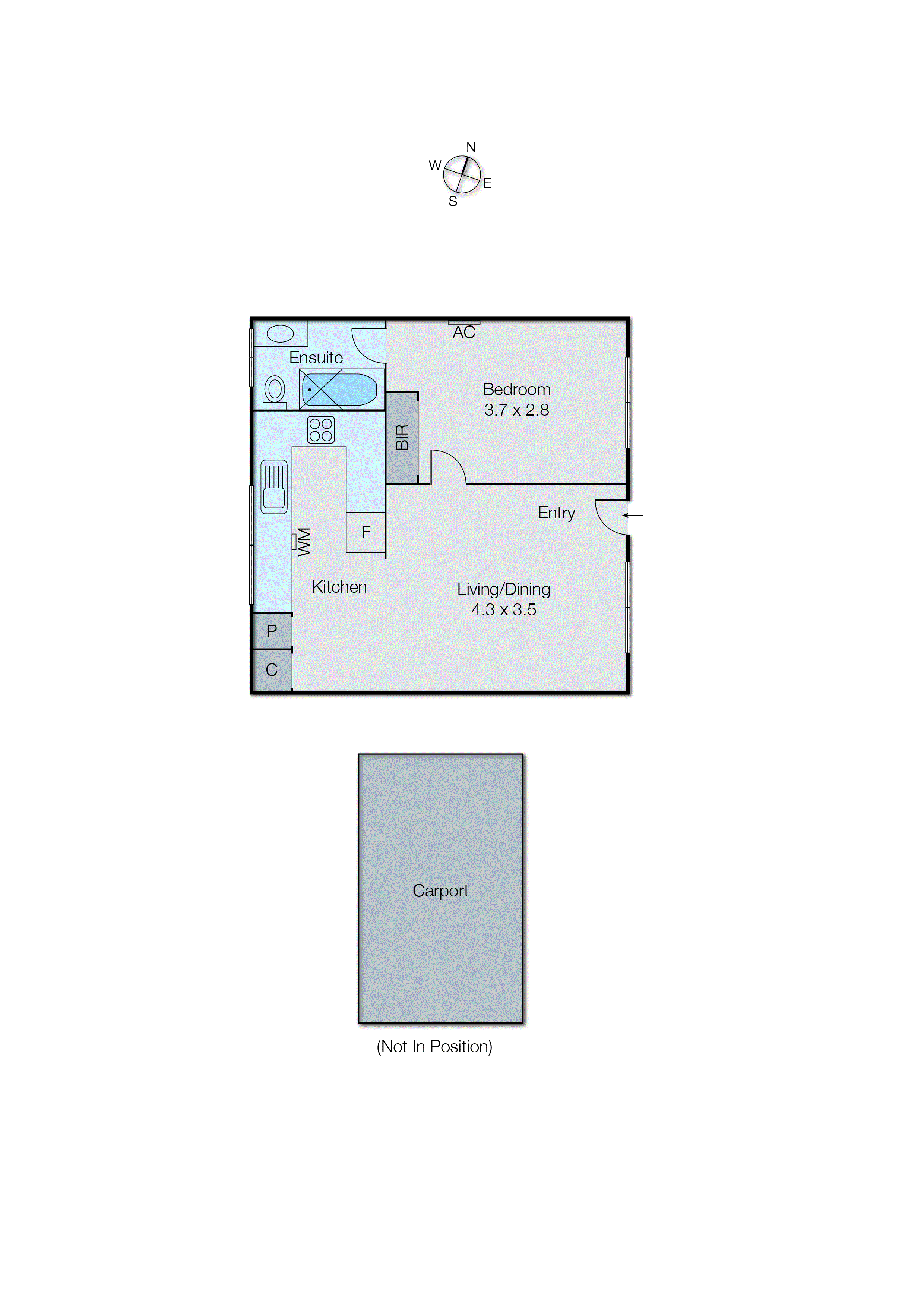 13/35 Collins Street, Mentone VIC 3194 - Floorplan