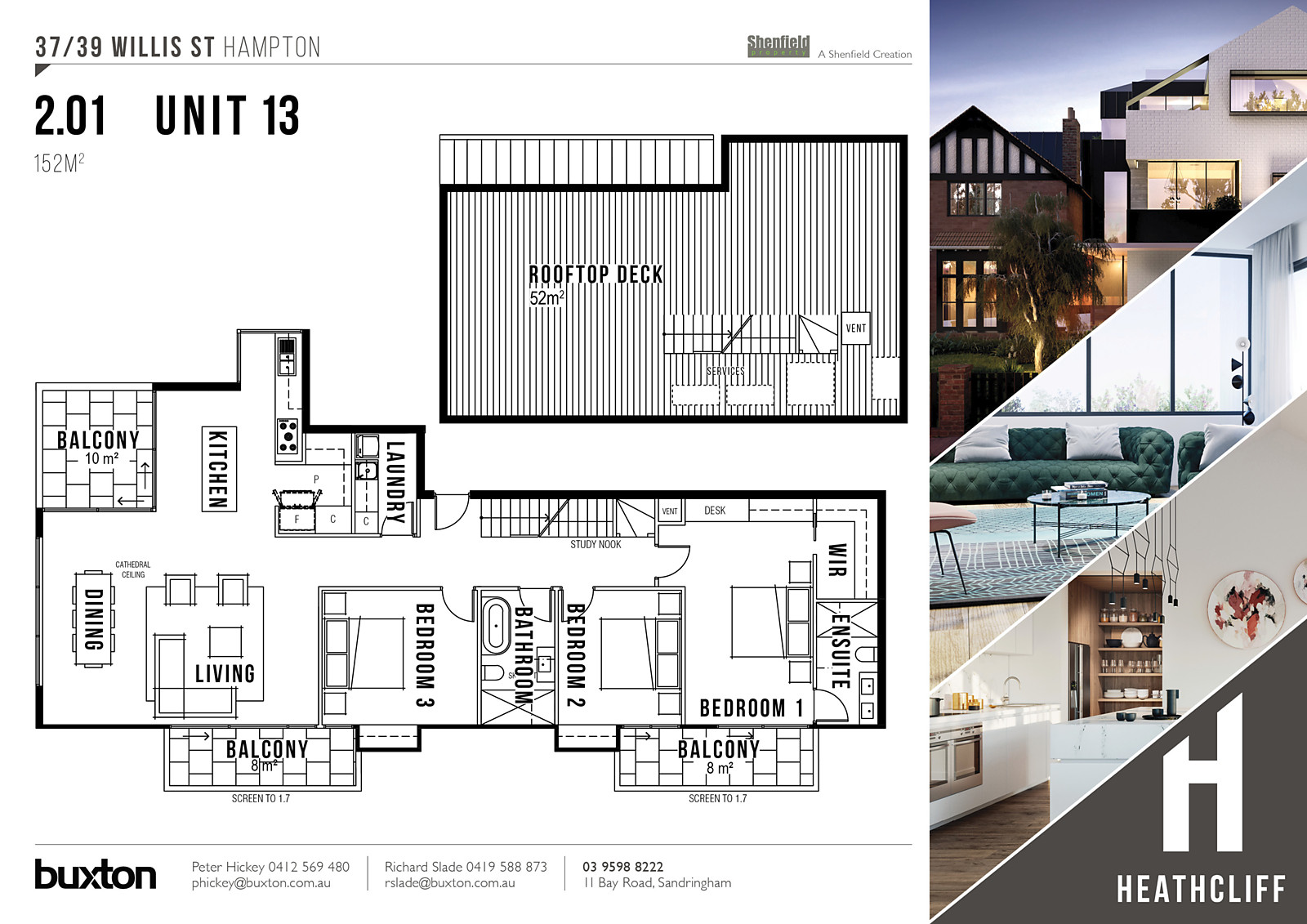 13/37-39 Willis Street, Hampton VIC 3188 - Floorplan