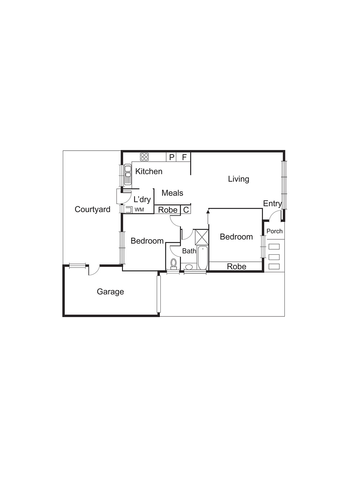 13/37 Murray Road, Ormond VIC 3204 - Floorplan