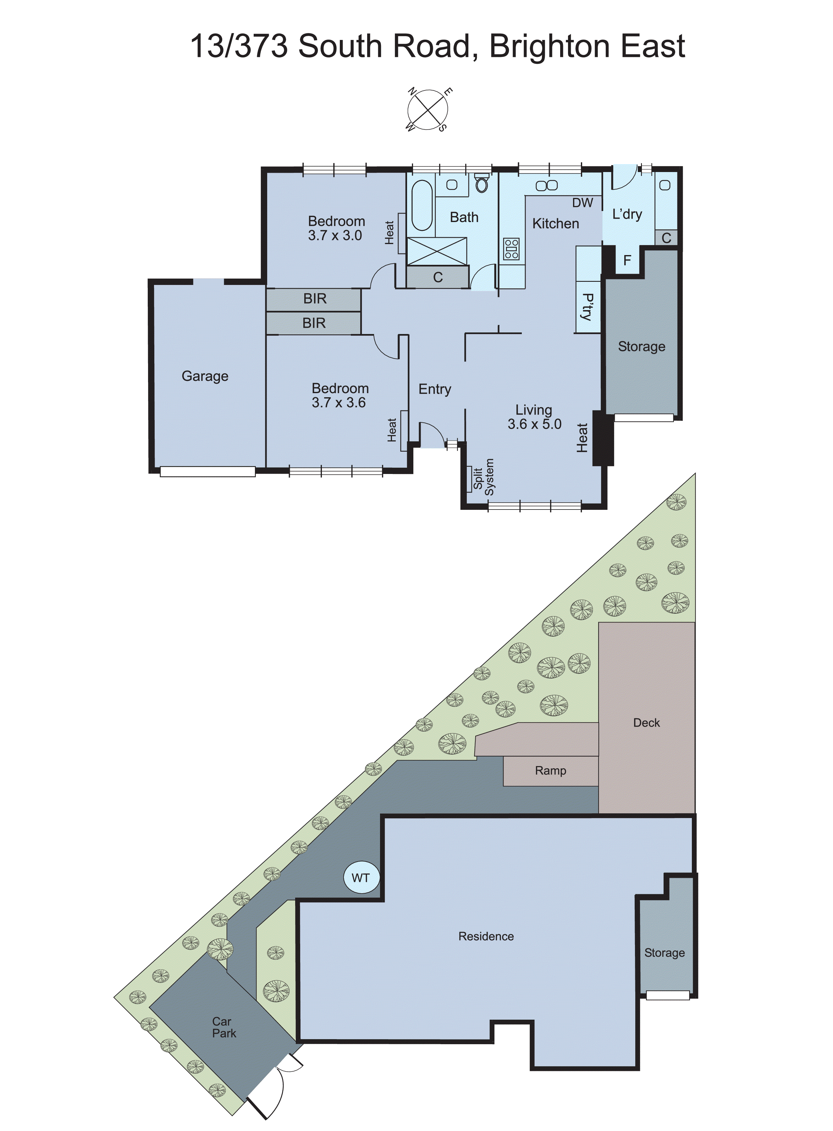 13/373 South Road, Brighton East VIC 3187 - Floorplan