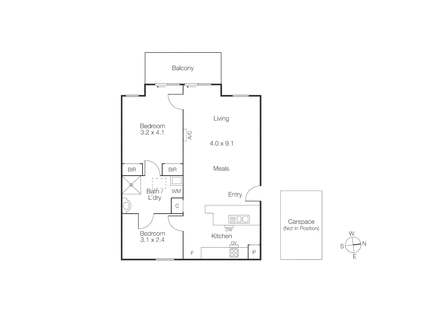 13/38 Brighton Road, BALACLAVA VIC 3183 - Floorplan