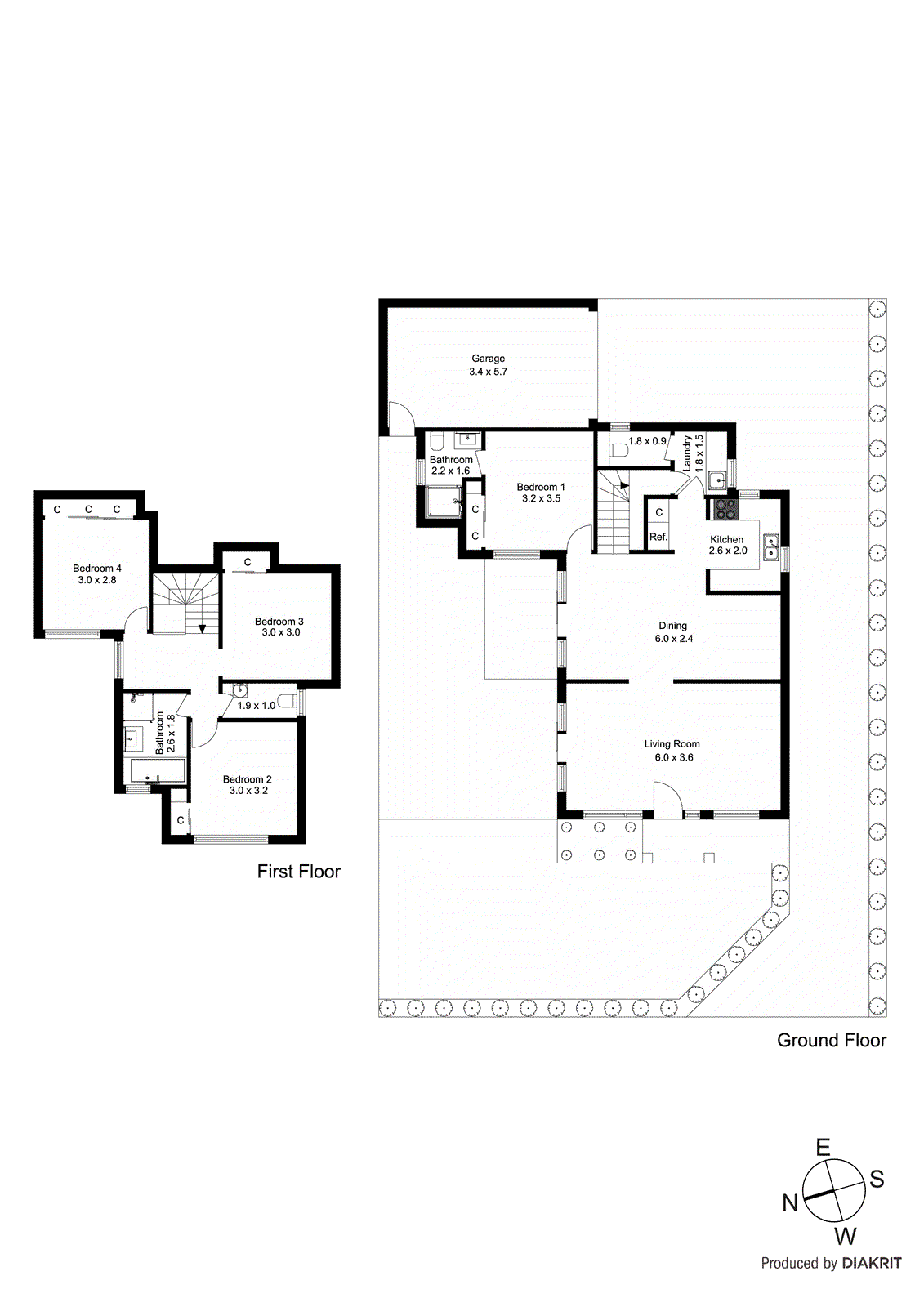 1/338 Warrigal Road, Oakleigh South VIC 3167 - Floorplan