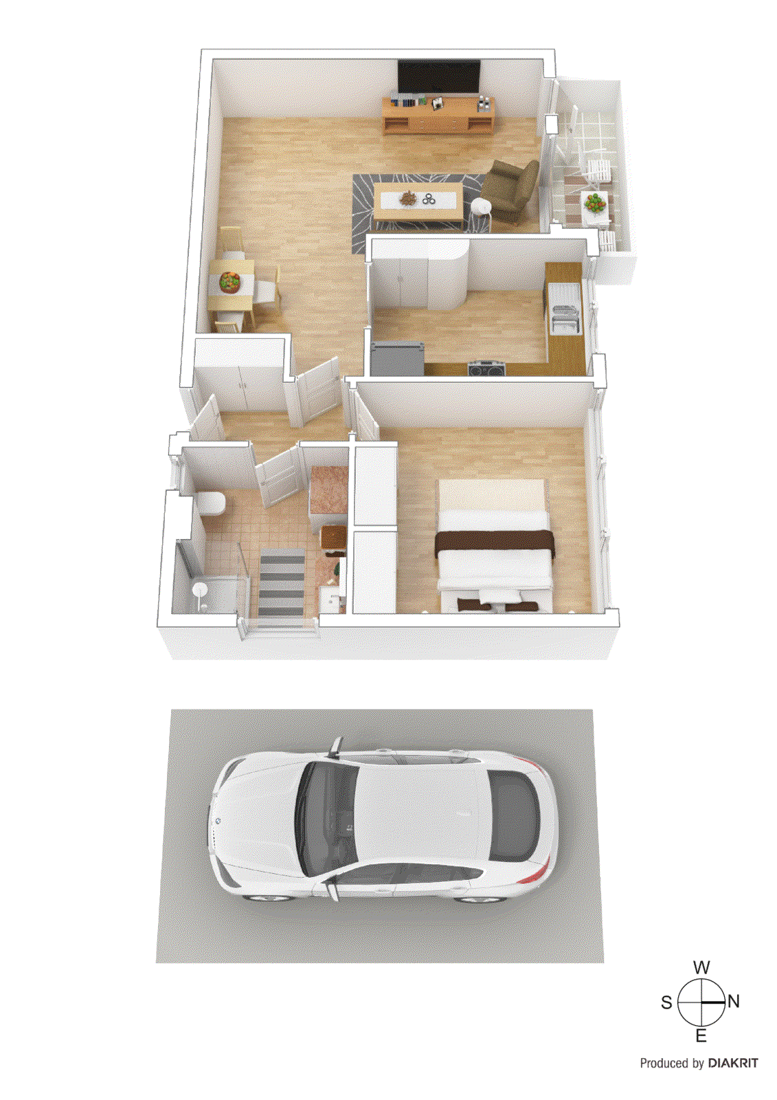 13/382 Toorak Road, South Yarra VIC 3141 - Floorplan