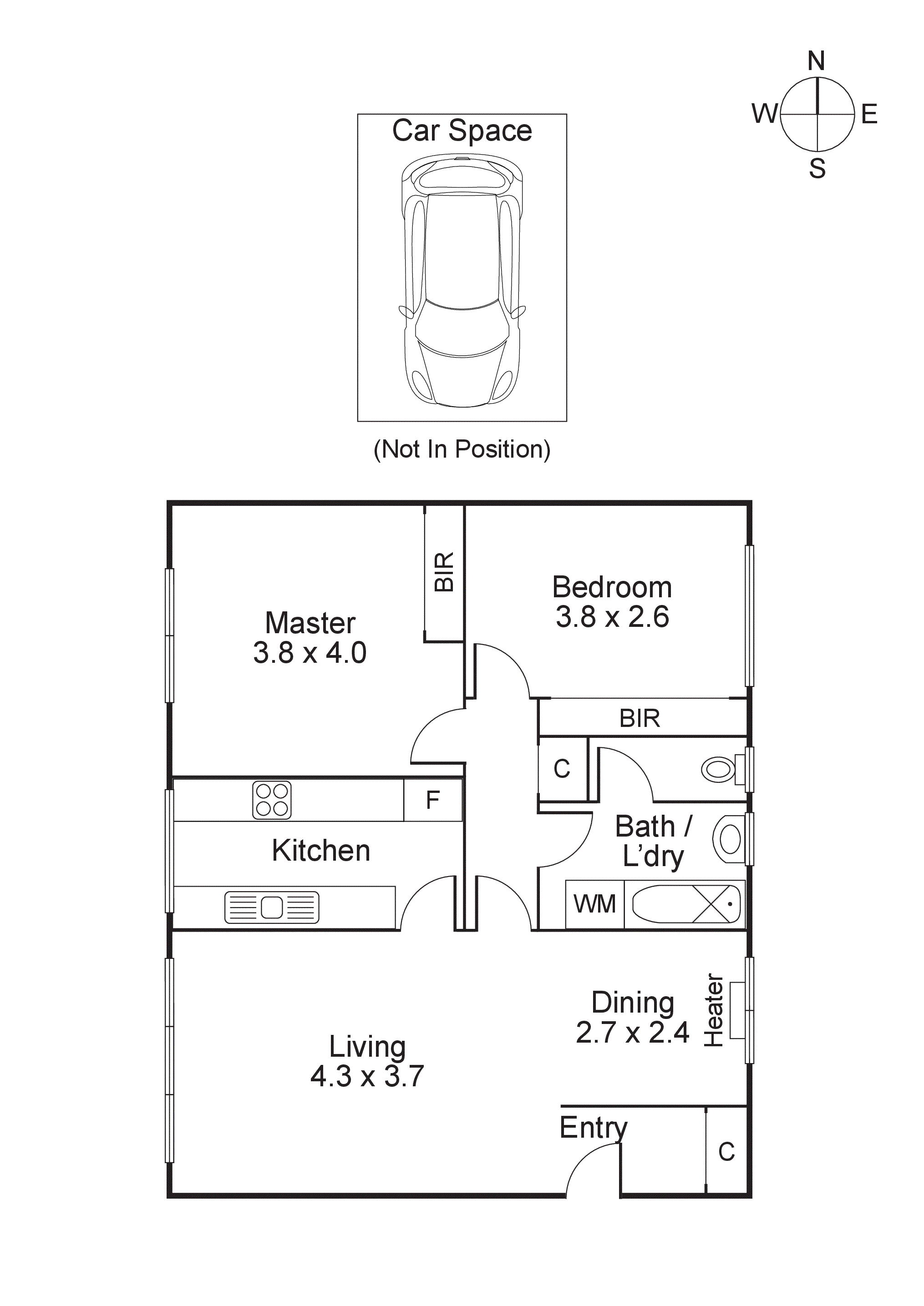 13/39-41 Abbott Street, Sandringham VIC 3191 - Floorplan