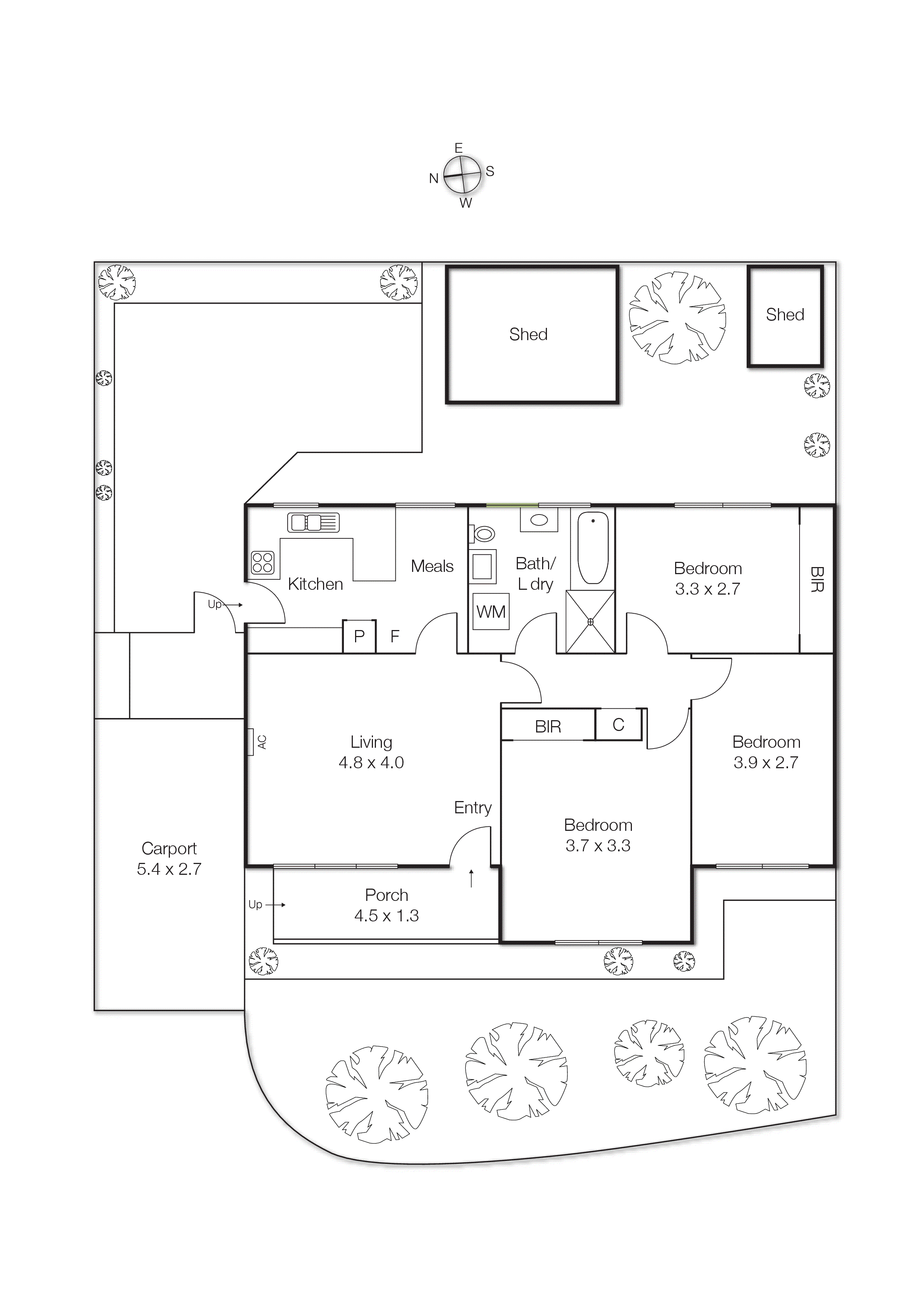 13/39-41 Holyrood Street, Hampton VIC 3188 - Floorplan