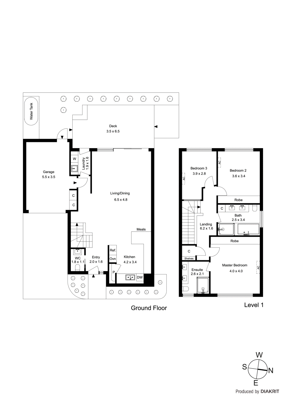 1/33b Seaview Crescent, Black Rock VIC 3193 - Floorplan