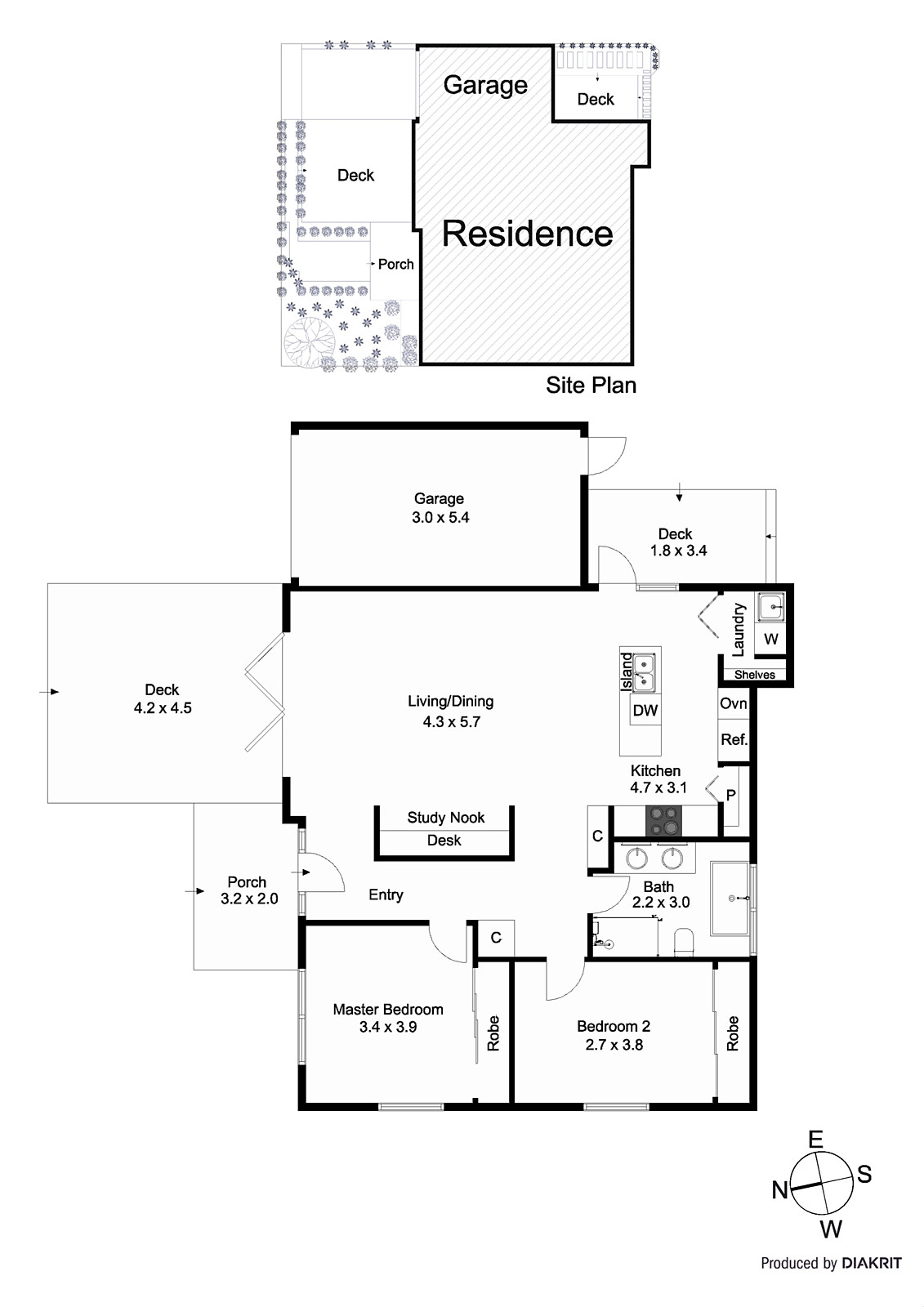 1/34-36 Third Street, Black Rock VIC 3193 - Floorplan