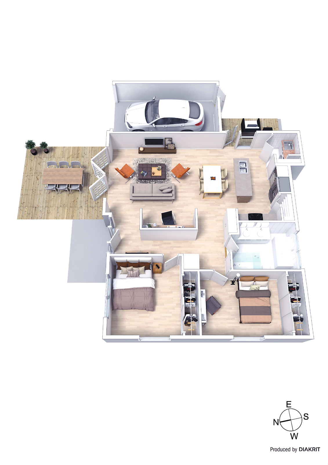 1/34-36 Third Street, Black Rock VIC 3193 - Floorplan