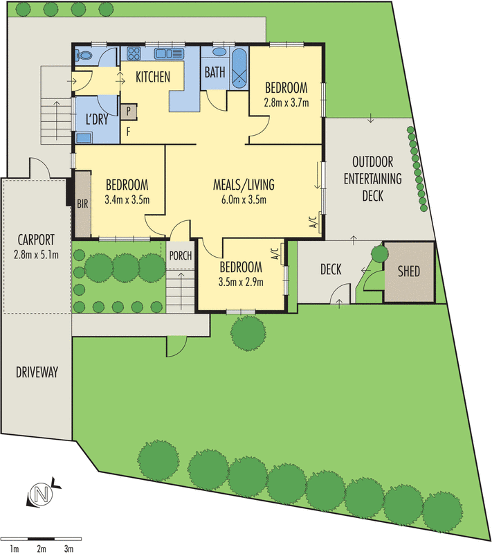 1/34 Carramar Street, Chadstone VIC 3148 - Floorplan