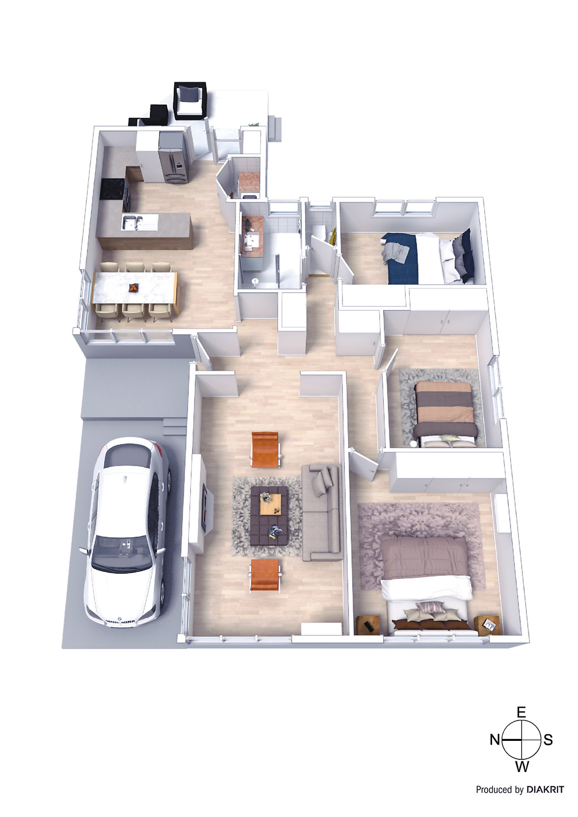 1/34 Dalmont Street, Highett VIC 3190 - Floorplan