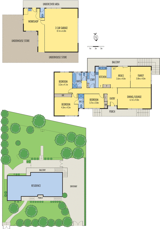 134 Ferntree Gully Road, Oakleigh East VIC 3166 - Floorplan