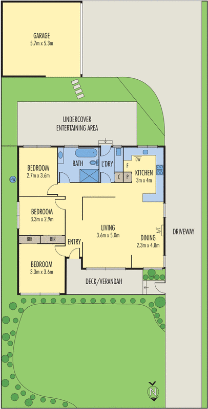 1/34 Glover Street, Newcomb VIC 3219 - Floorplan