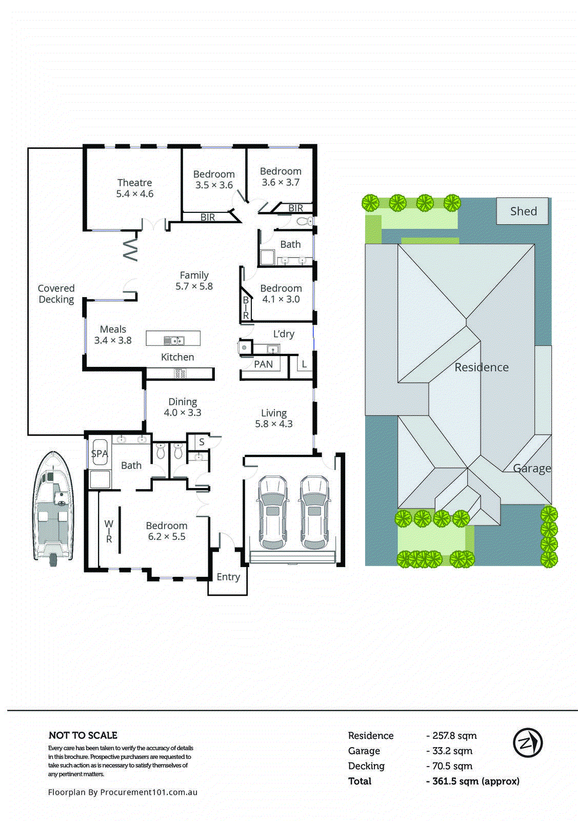 134 Lake View Boulevard, Keysborough VIC 3173 - Floorplan