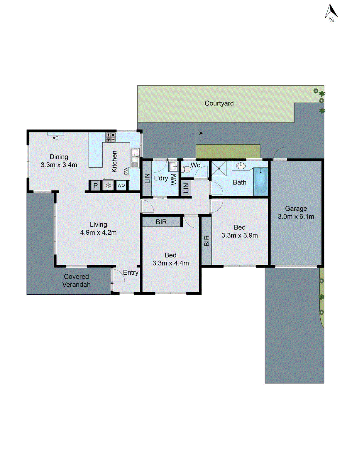 1/34 Nicholas Street, Newtown VIC 3220 - Floorplan