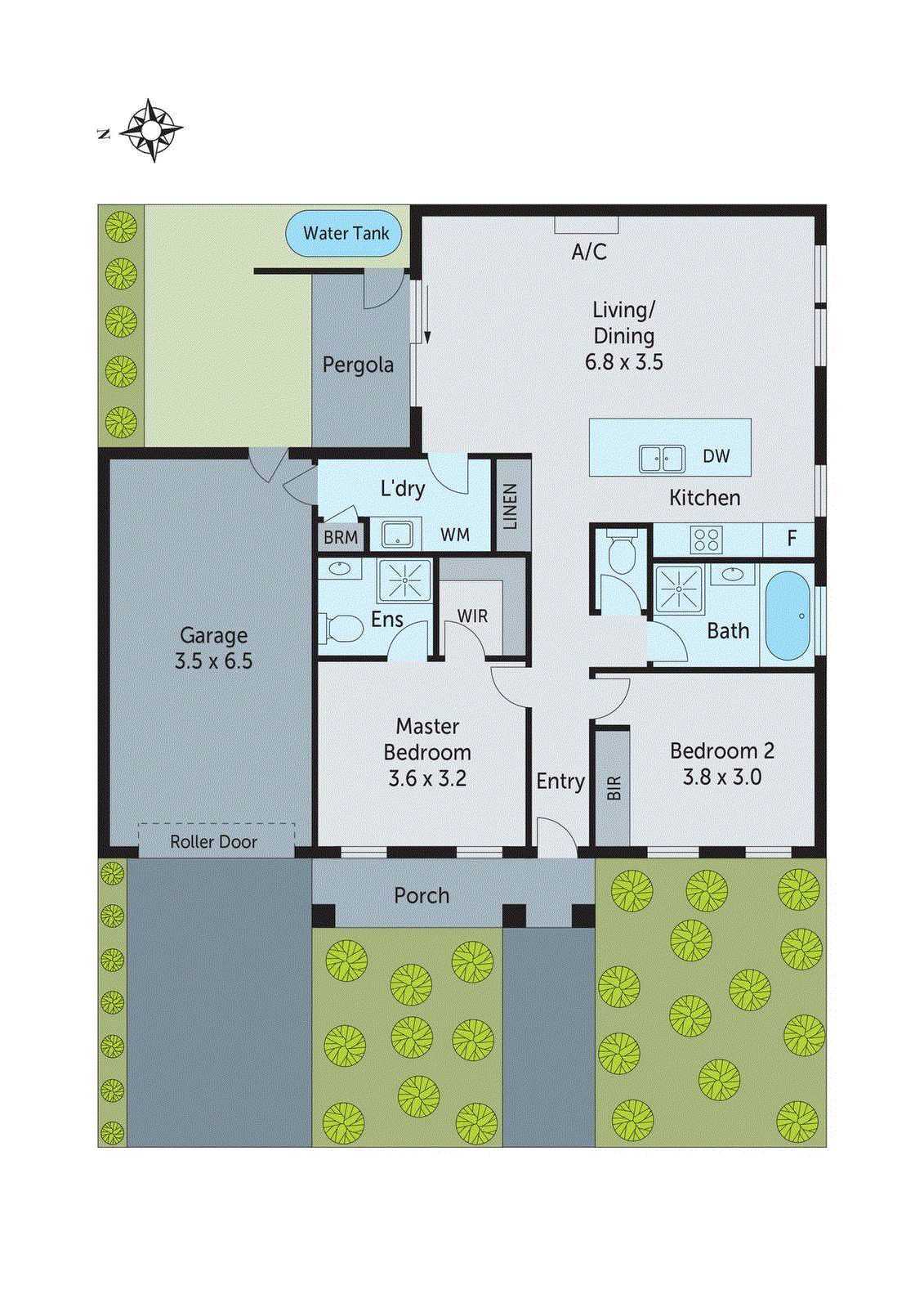 1/34 Roma Street, Bell Park VIC 3215 - Floorplan