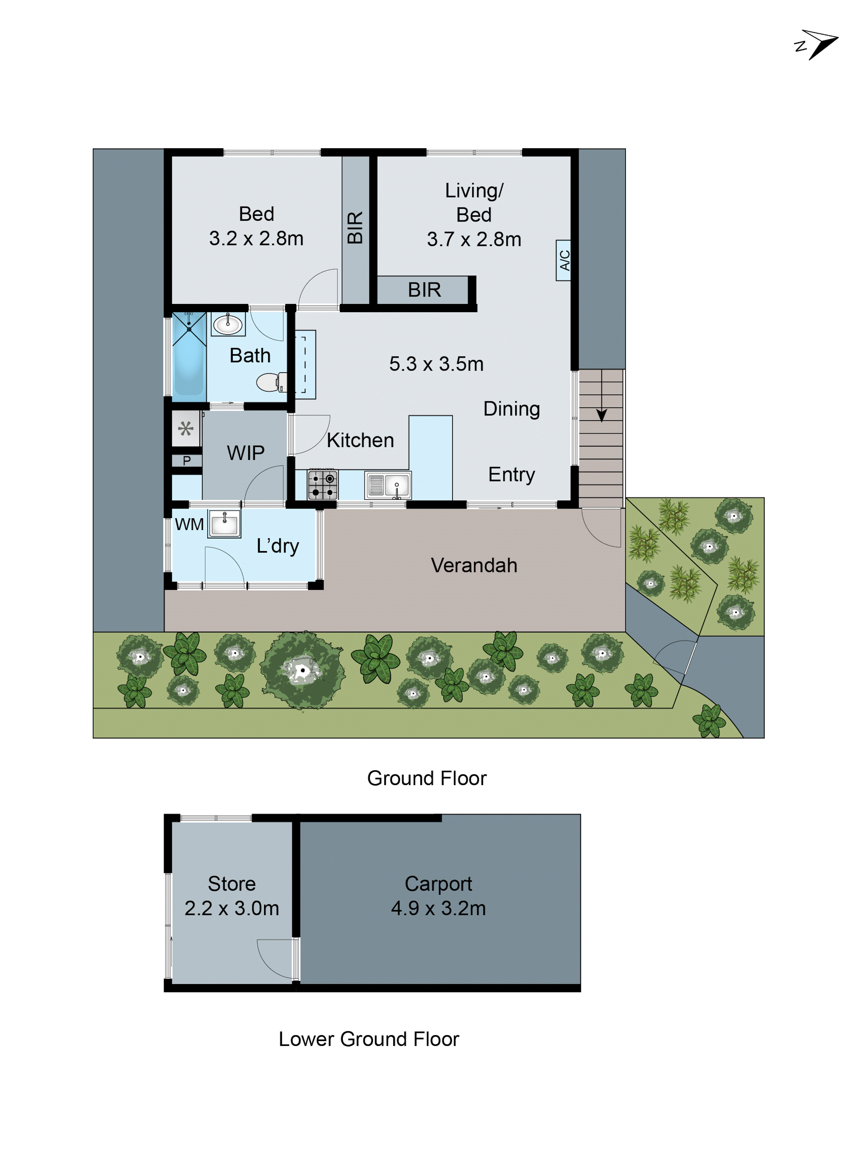 1/34 Sanglen Terrace, Belmont VIC 3216 - Floorplan