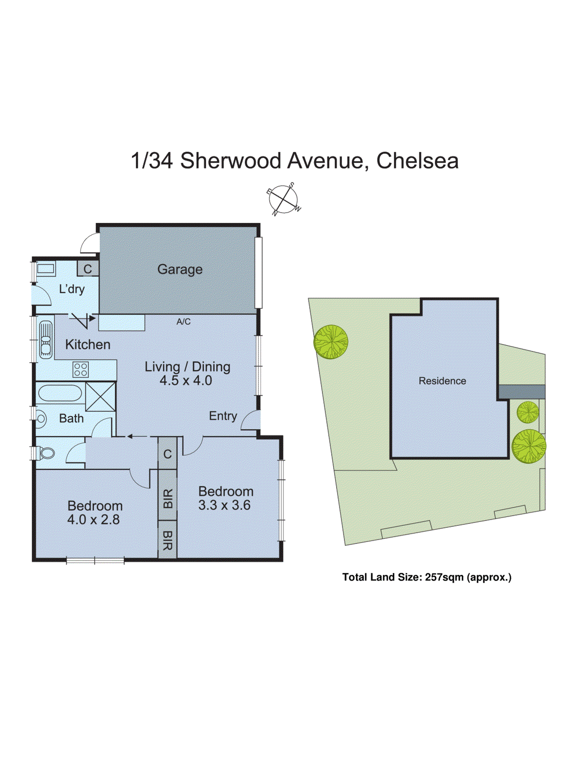 1/34 Sherwood Avenue, Chelsea VIC 3196 - Floorplan