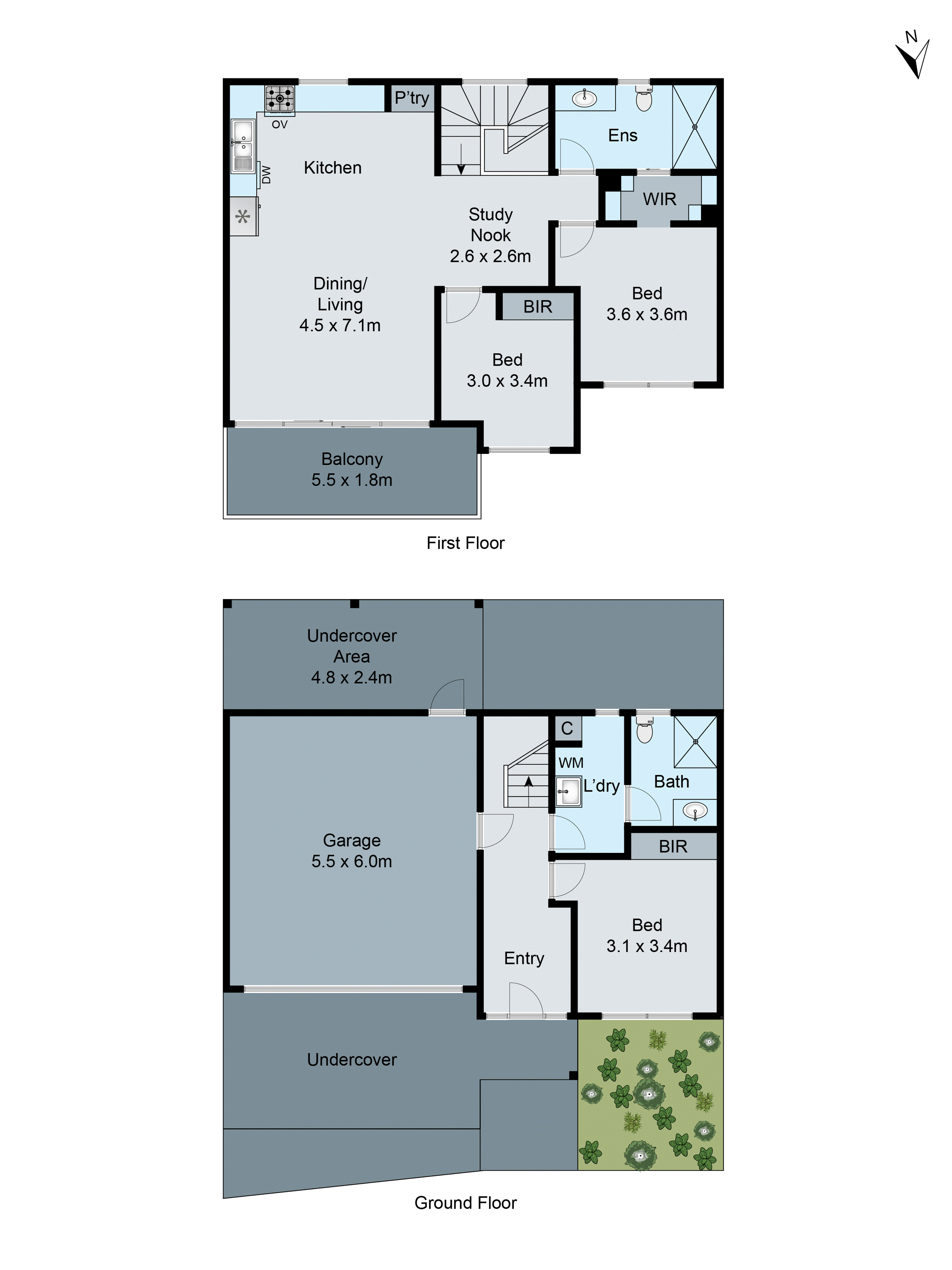 13/40 Highclere Avenue, Mount Waverley VIC 3149 - Floorplan