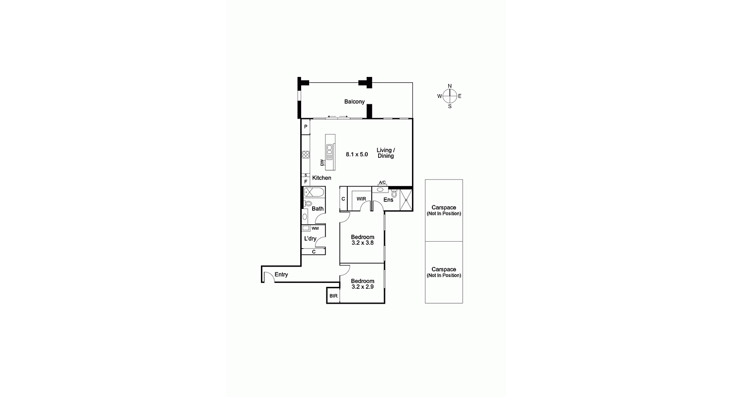 13/41-43 Spray  Street, ELWOOD VIC 3184 - Floorplan