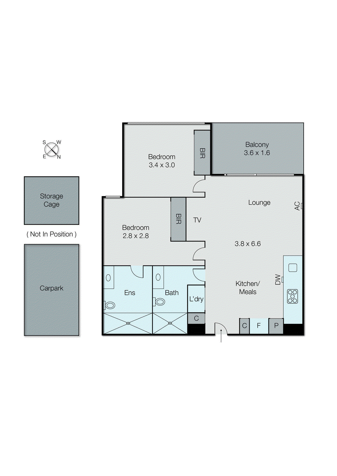 134/209-211 Bay Street, Brighton VIC 3186 - Floorplan