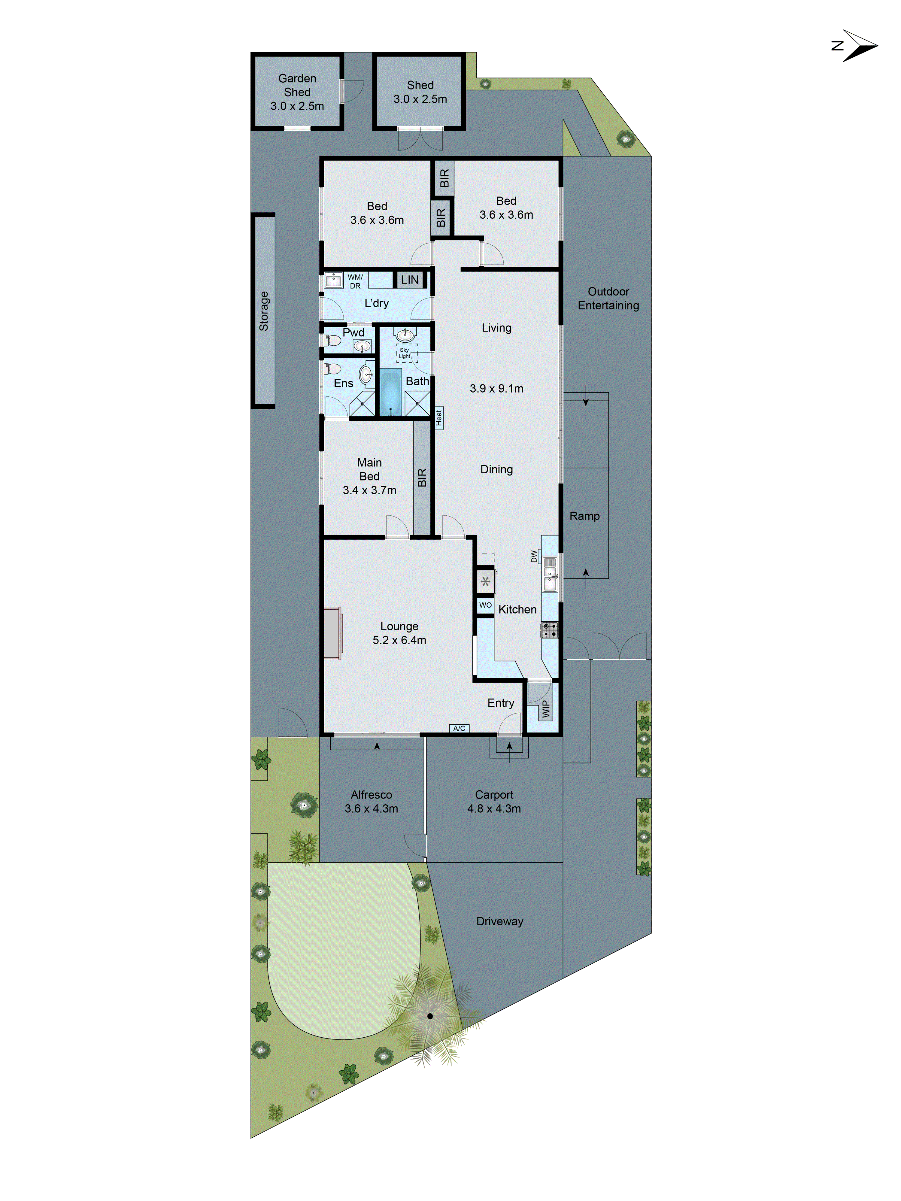 1/344 Barwon Heads Road, Marshall VIC 3216 - Floorplan