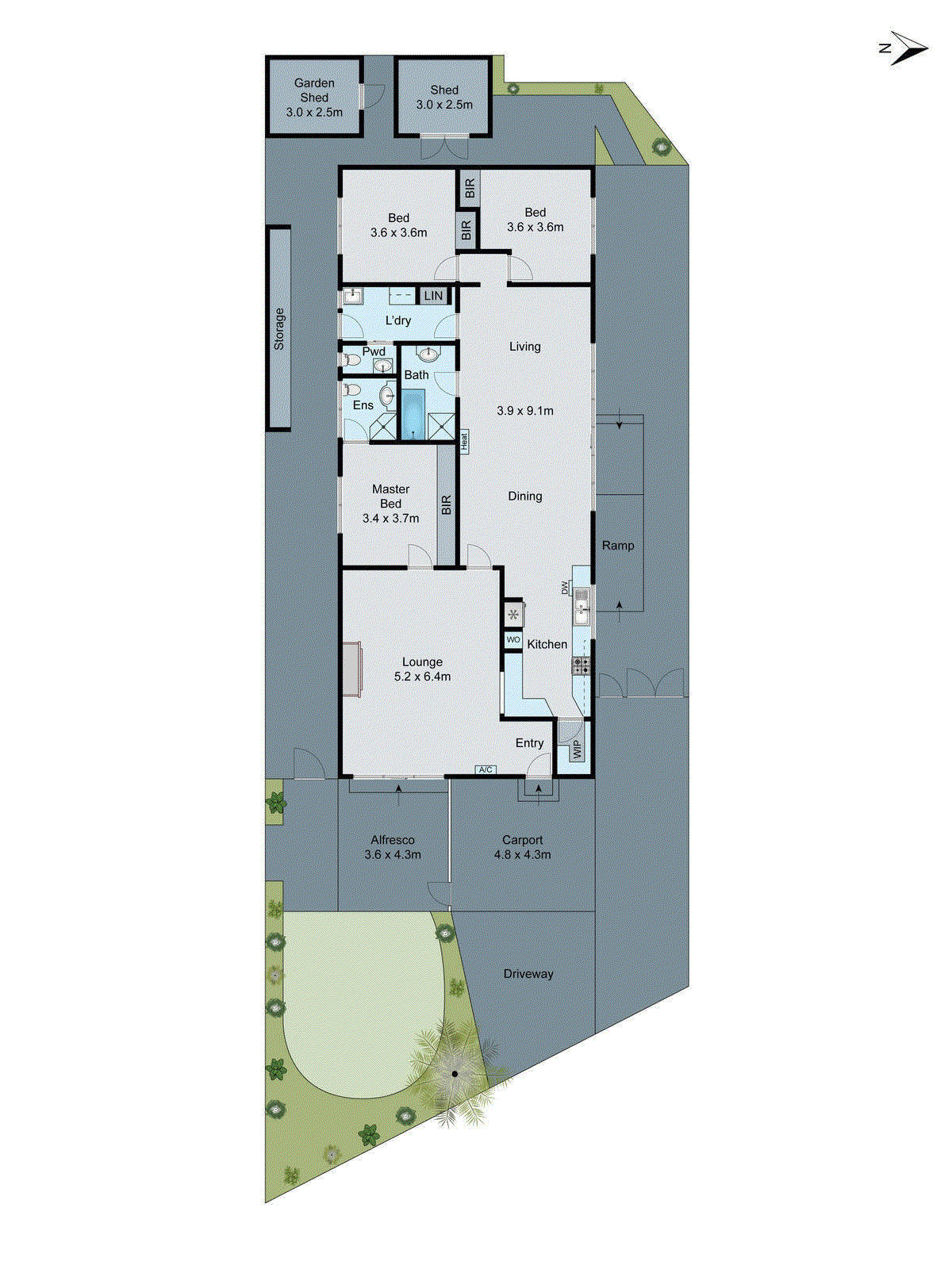 1/344 Barwon Heads Road, Marshall VIC 3216 - Floorplan