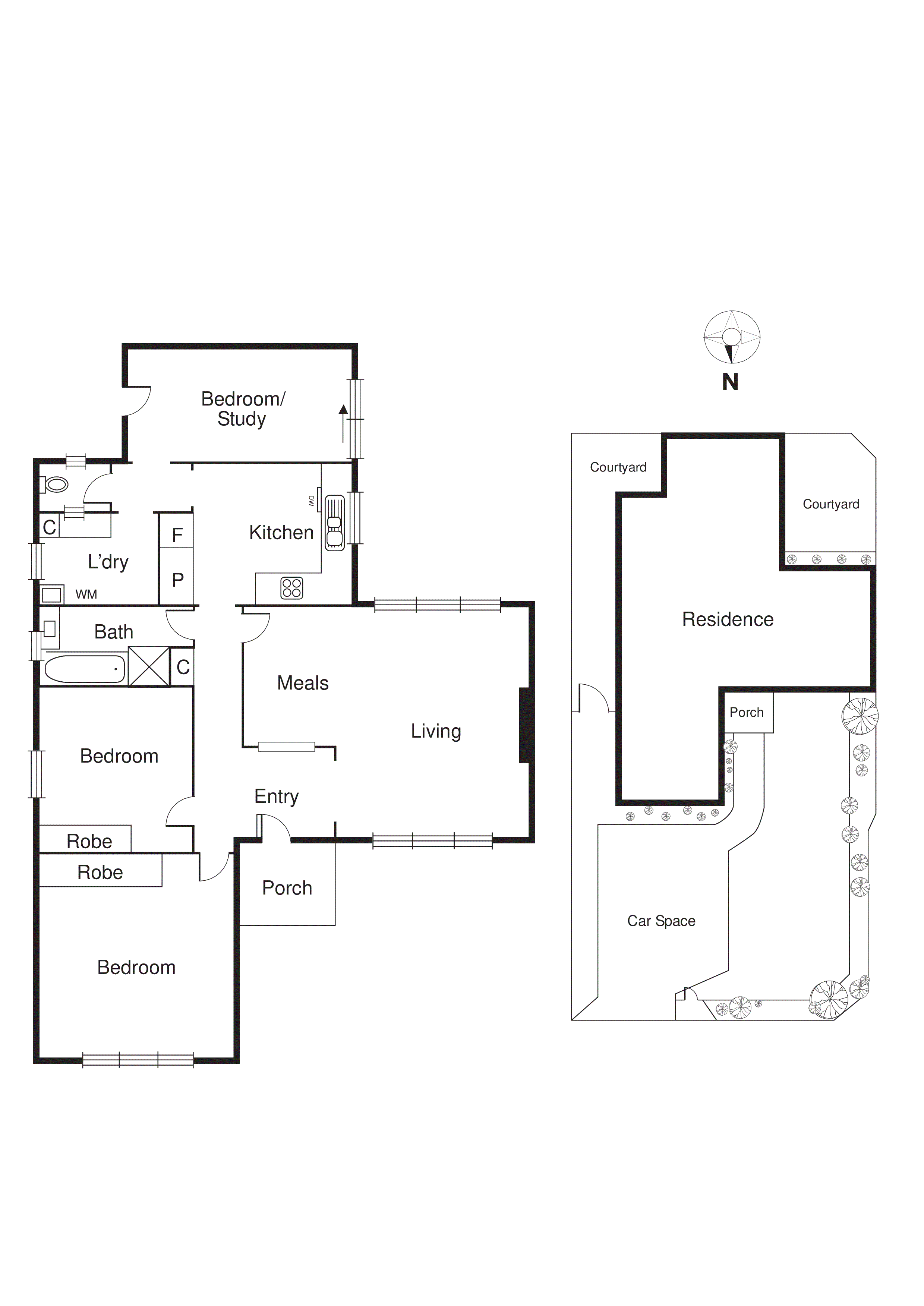 1/344 McKinnon Road, Bentleigh East VIC 3165 - Floorplan