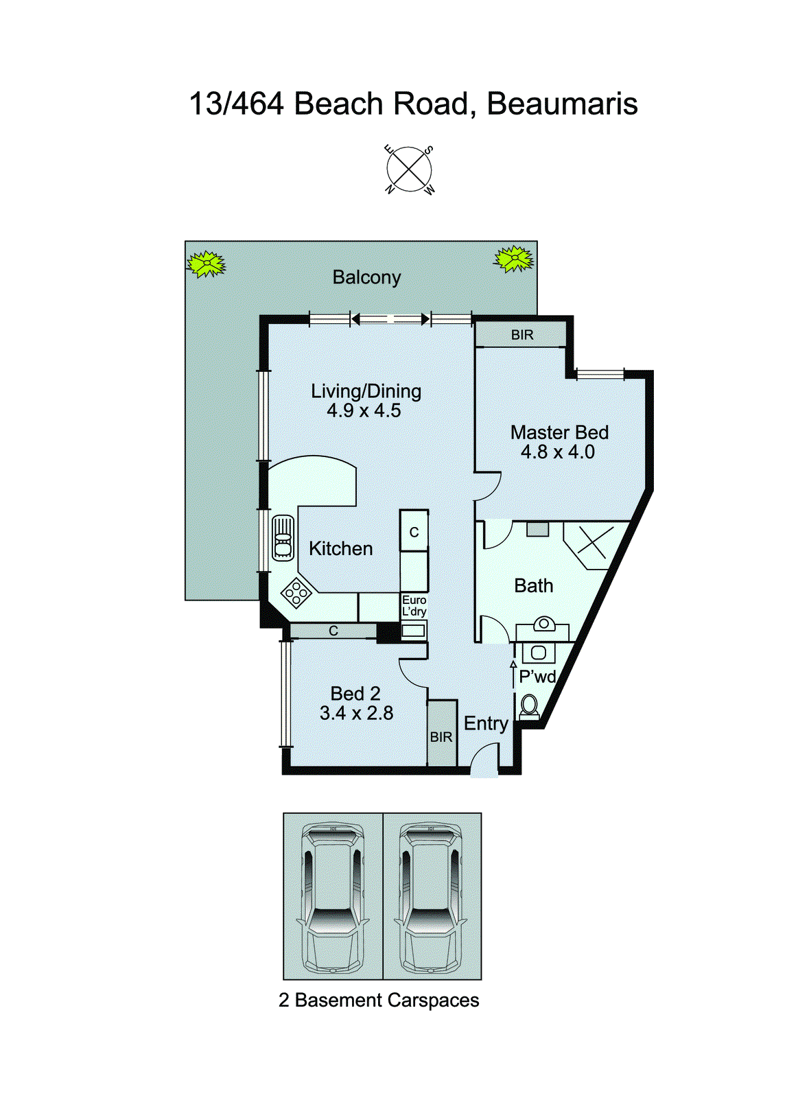 13/464 Beach Road, Beaumaris VIC 3193 - Floorplan