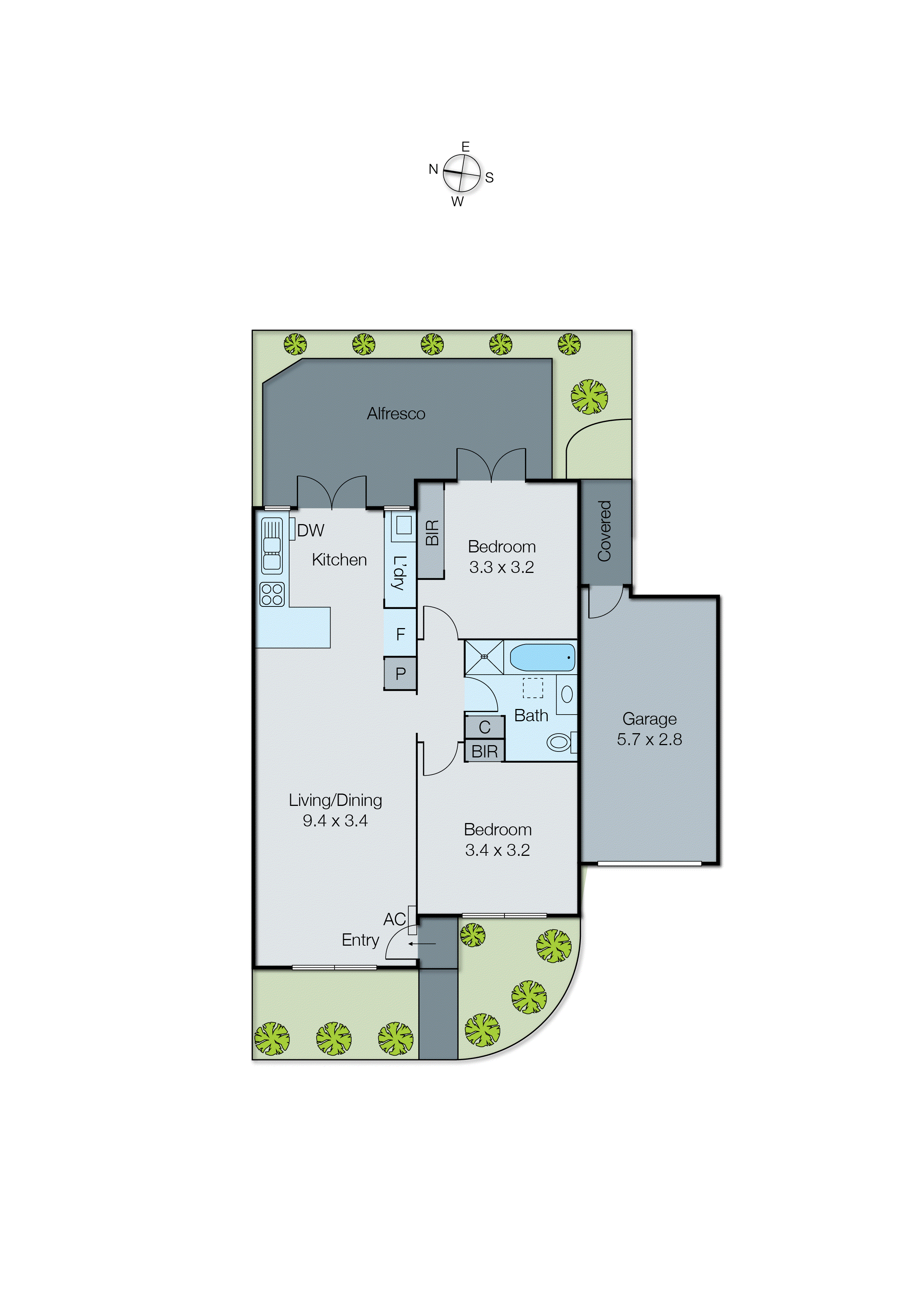 13/47-49 Bear Street, Mordialloc VIC 3195 - Floorplan